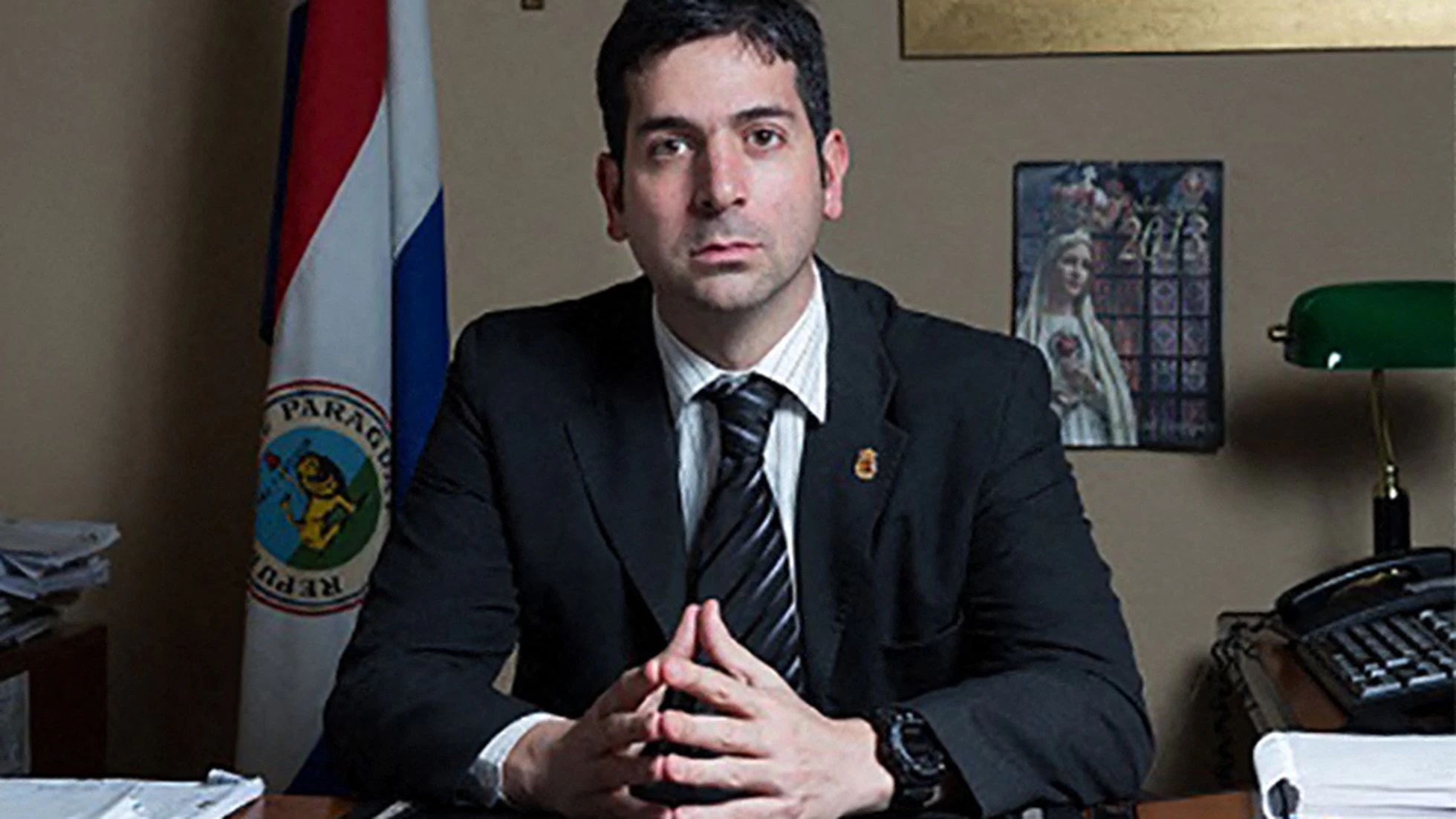 Marcelo Pecci   <a href='https://www.cronica.com.ar/tags/Fiscal'>Fiscal</a> Paraguay