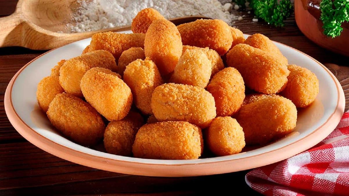 Espectaculares croquetas rellenas: se cocinan rapidísimo y te salvan la hora del almuerzo.