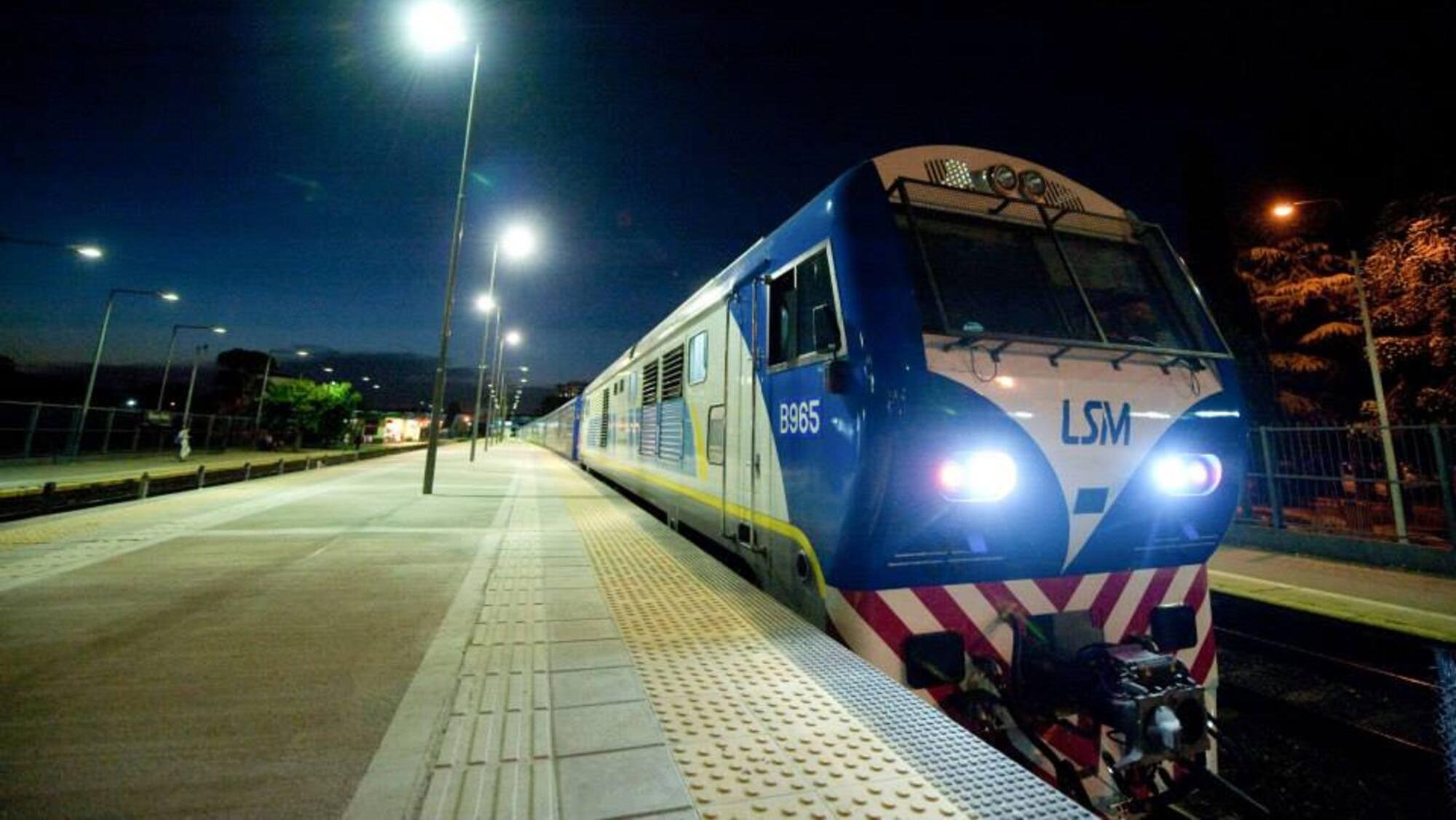 Dos niños y un perro fueron embestidos por una formación del tren San Martín (Imagen ilustrativa).