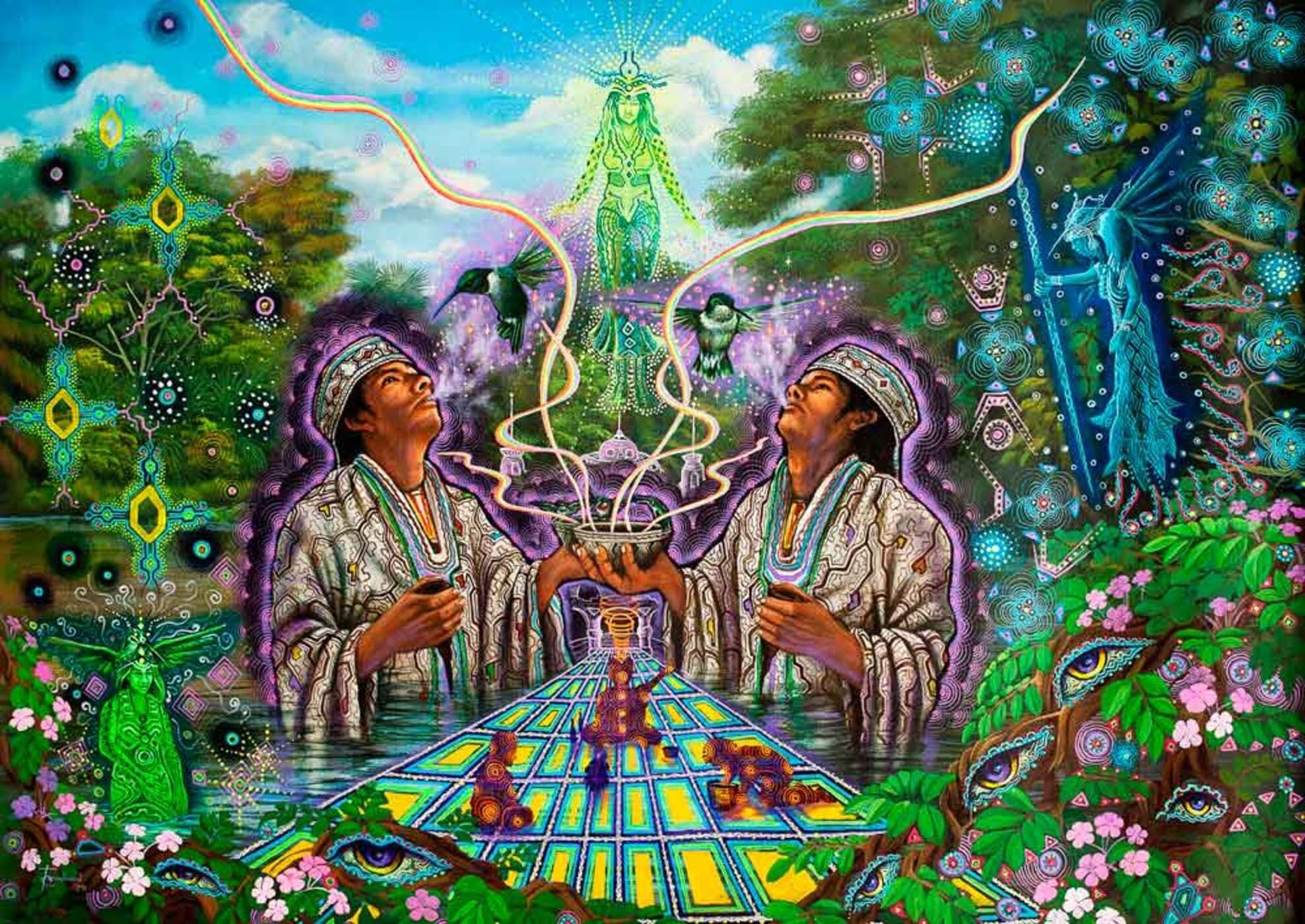 Ayahuasca:¿Un método para romper la Matrix en la que vivimos? .