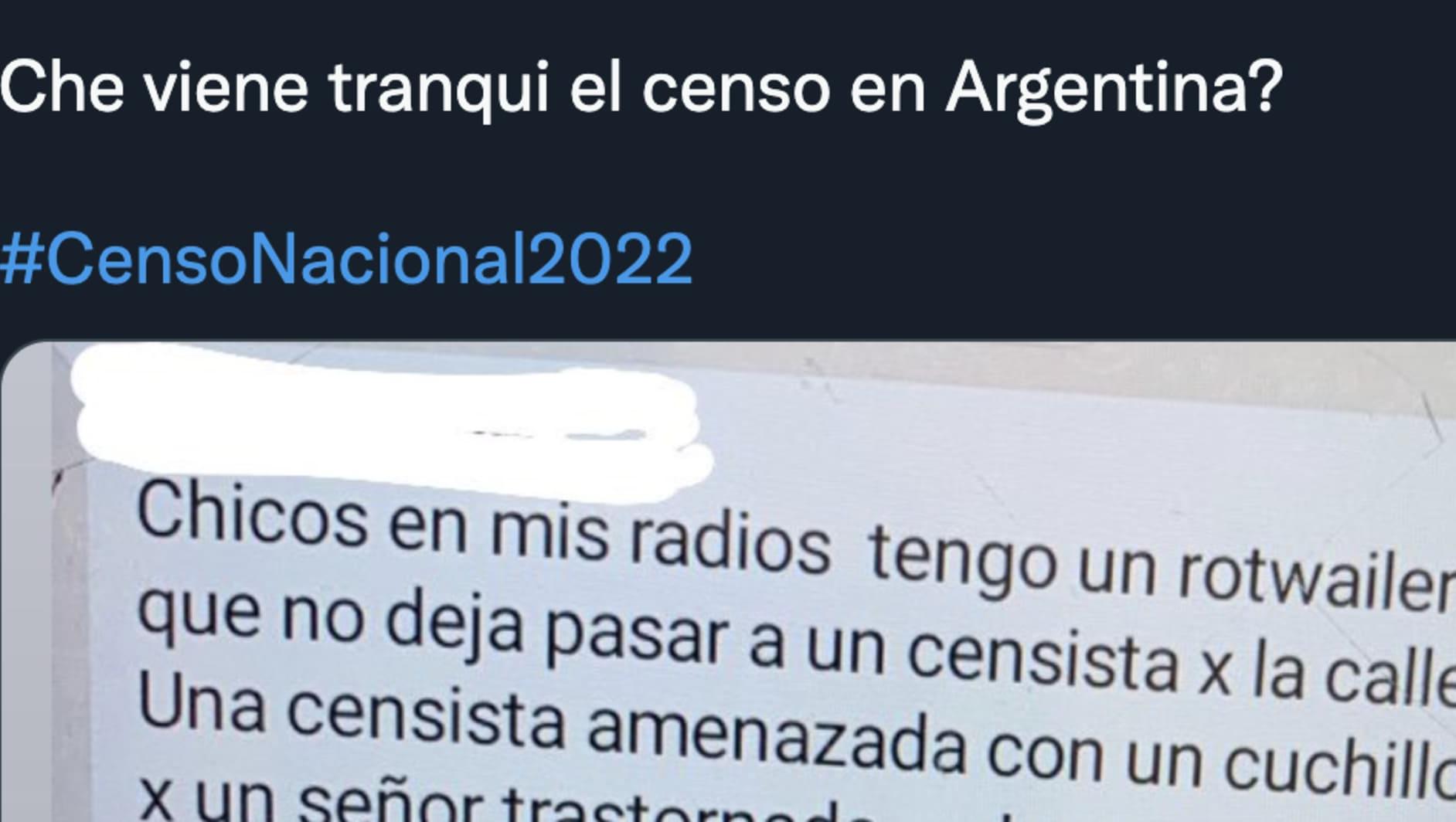 El censista contó las vivencias más insólitas que le tocó pasar a su fracción y se hizo viral.