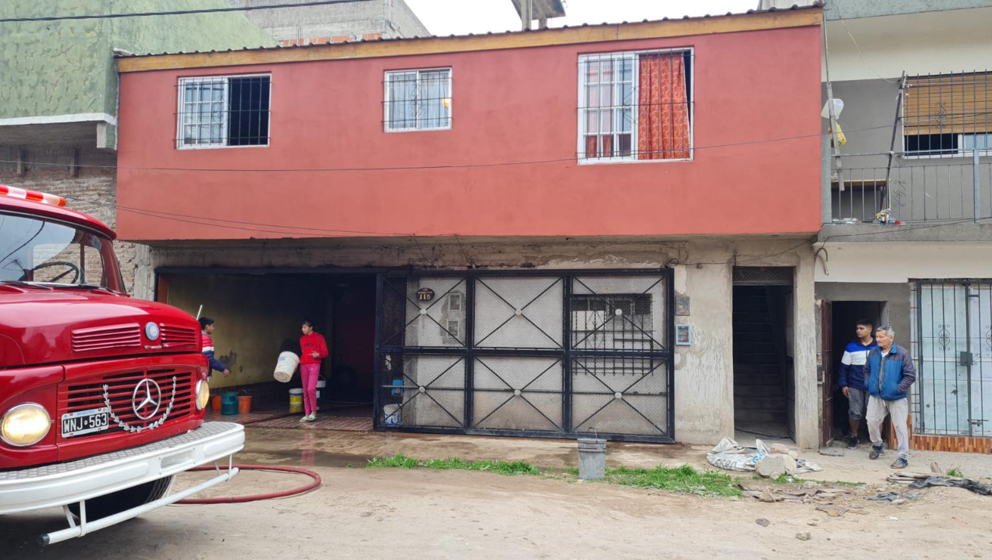 El hecho se produjo en el interior de esta vivienda.