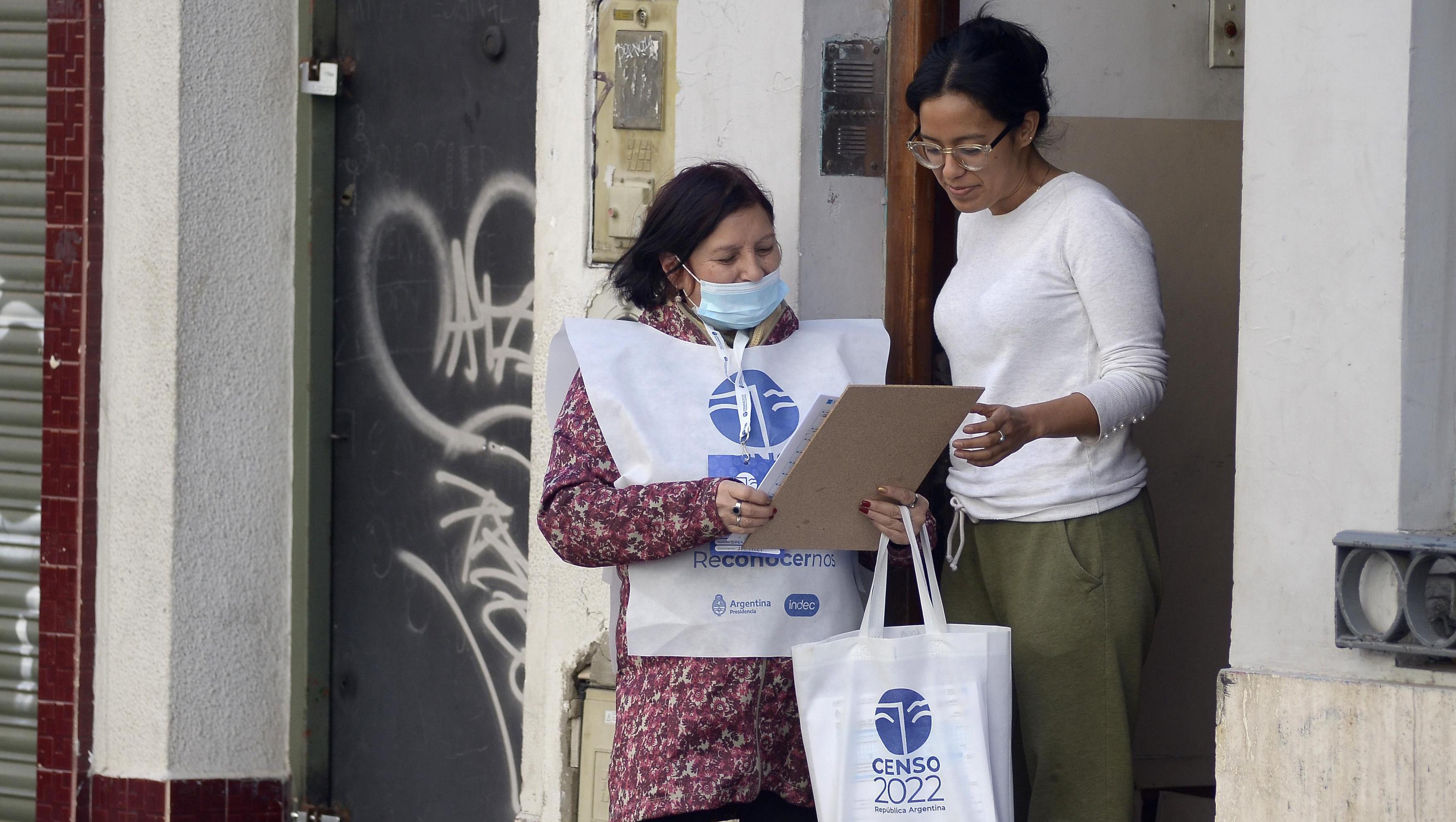 Las casas que no recibieron las visitas del censista serán relevadas en una nueva etapa del Censo 2022 (Fernando Pérez Ré/Crónica).