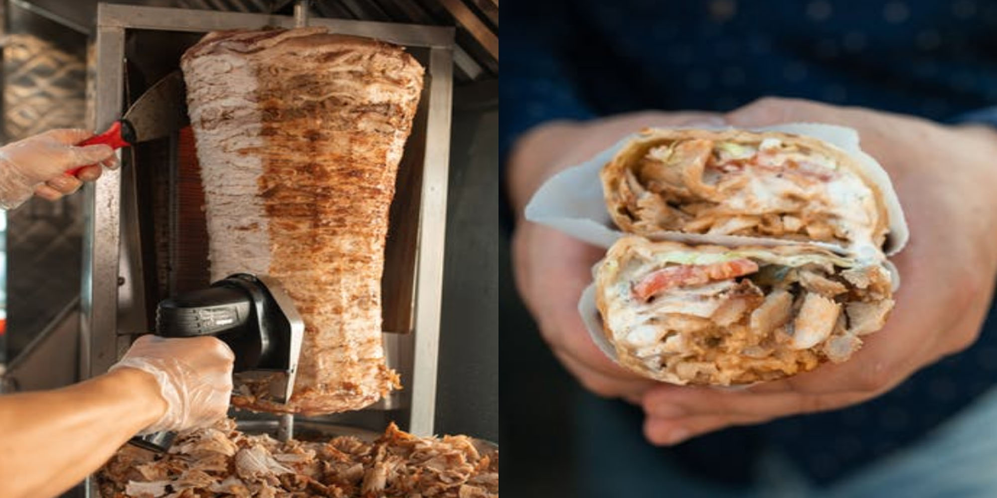 El paso a paso para preparar Shawarma.