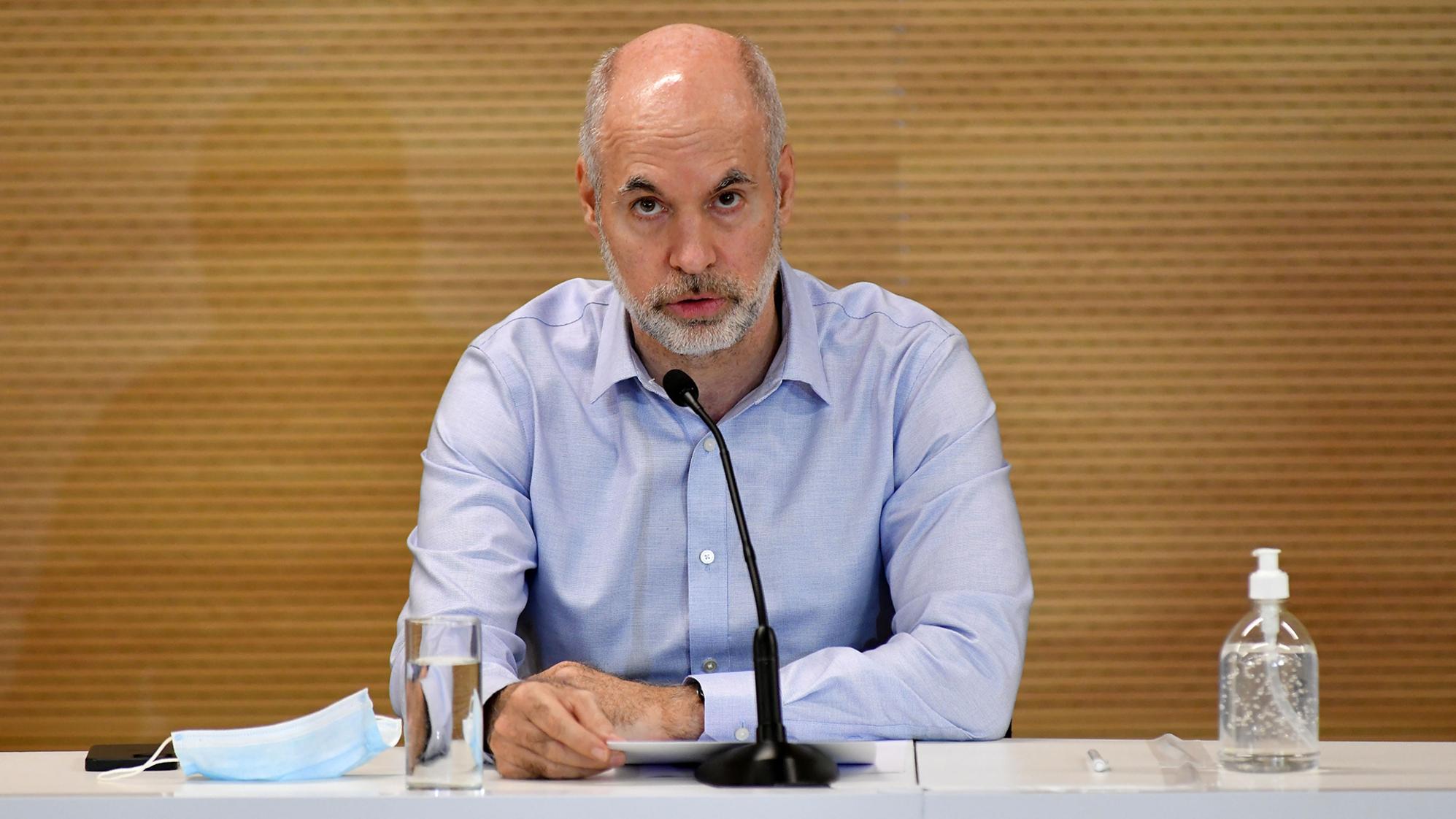 El jefe de Gobierno porteño, Horacio Rodríguez Larreta, habló sobre la resolución que espera de la Corte Suprema de Justicia.    