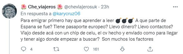 Algunas de las respuestas de los usuarios de Twitter.