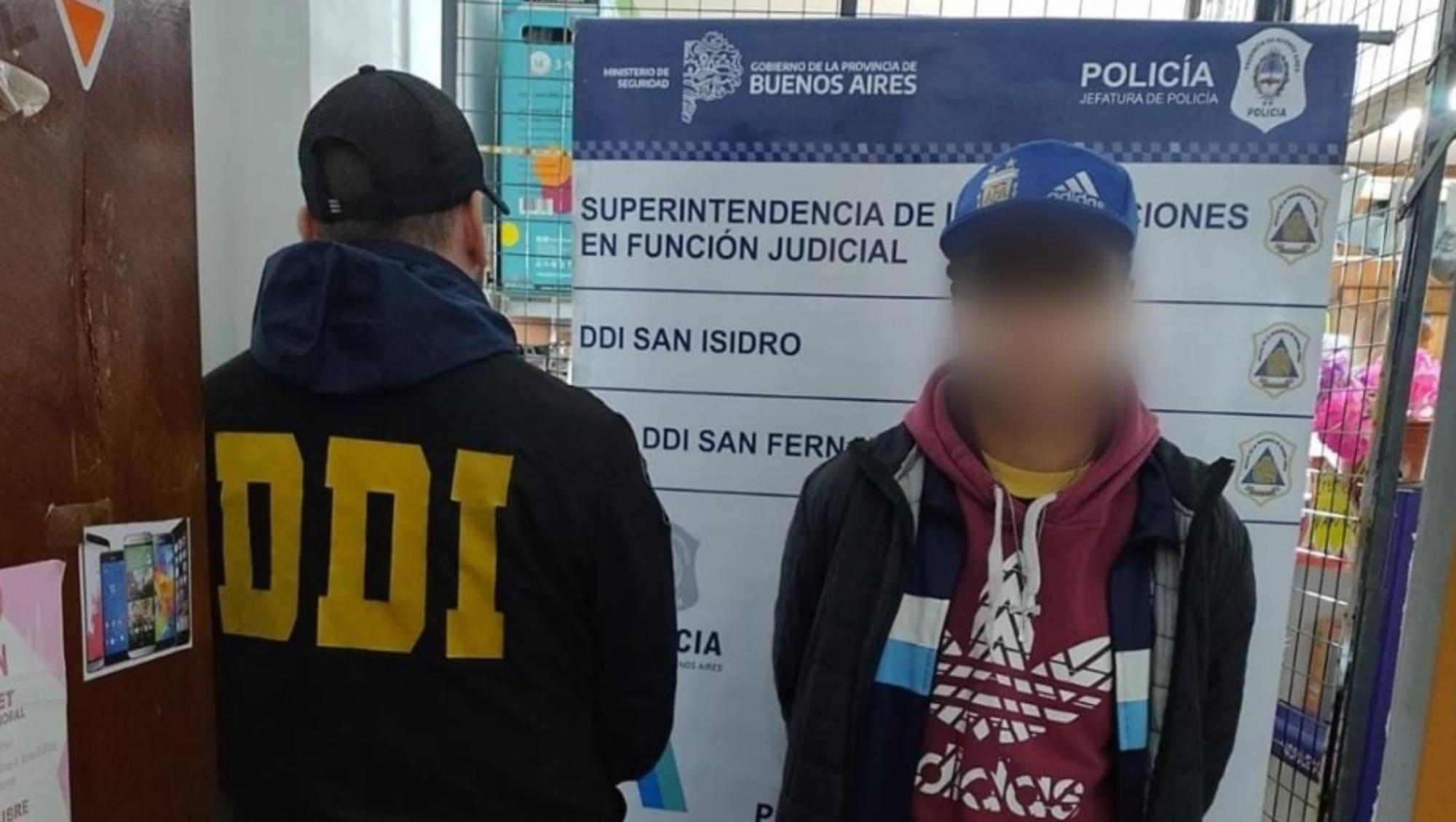 Este es el individuo, de 21 años, que fue arrestado por el violento homicidio.