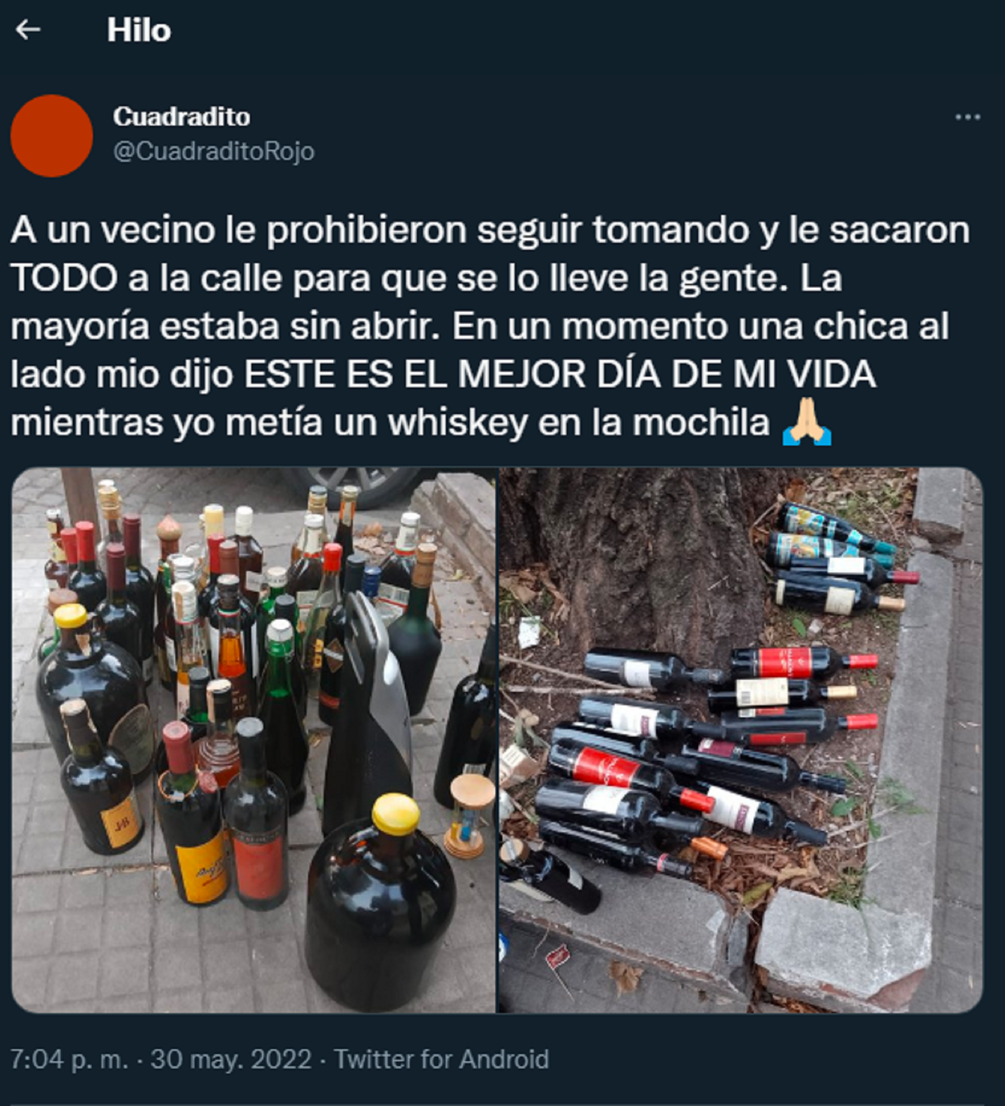 El tuit viral que es furor en las redes.