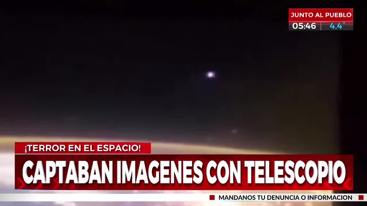 El OVNI que desconcertó a los astrónomos, previo a la aparición de la 