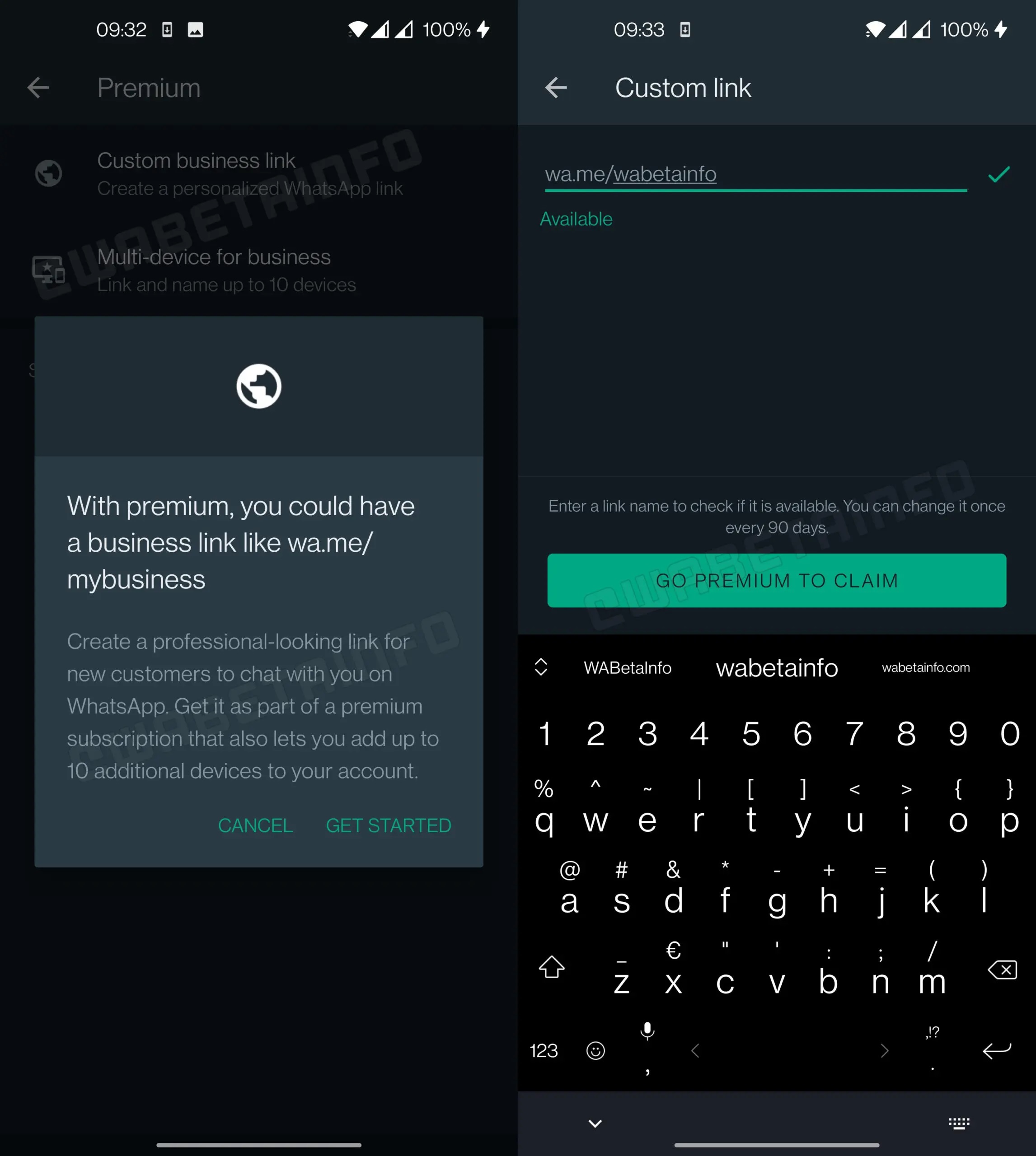 Nueva actualización para   <a href='https://www.cronica.com.ar/tags/WhatsApp'>WhatsApp</a> Premium.