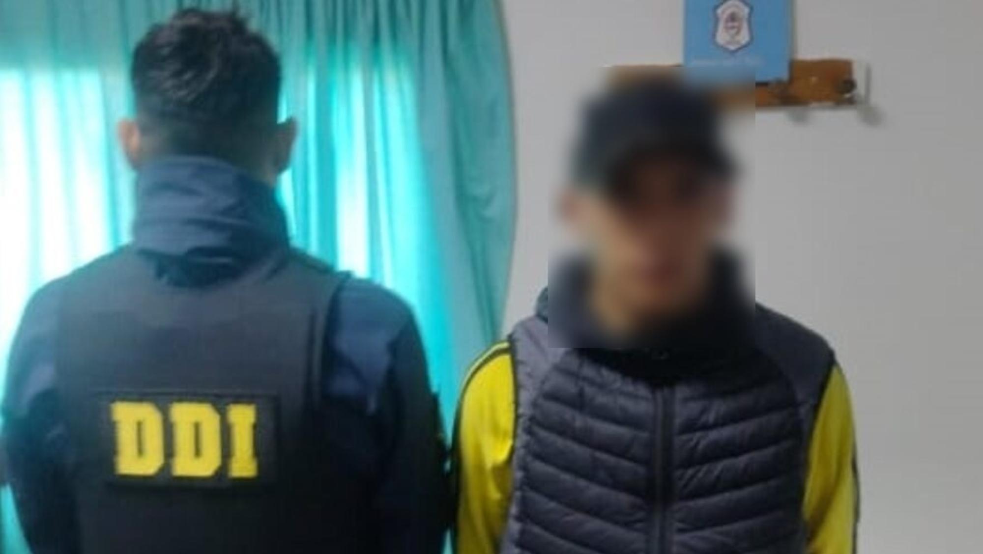 Este es el sujeto que fue capturado por el asesinato de la víctima.