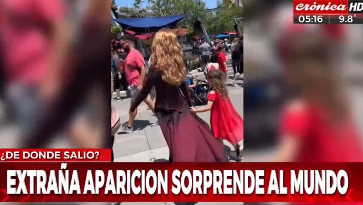 Situación paranormal en un parque de diversiones de Estados Unidos (Captura de TV).