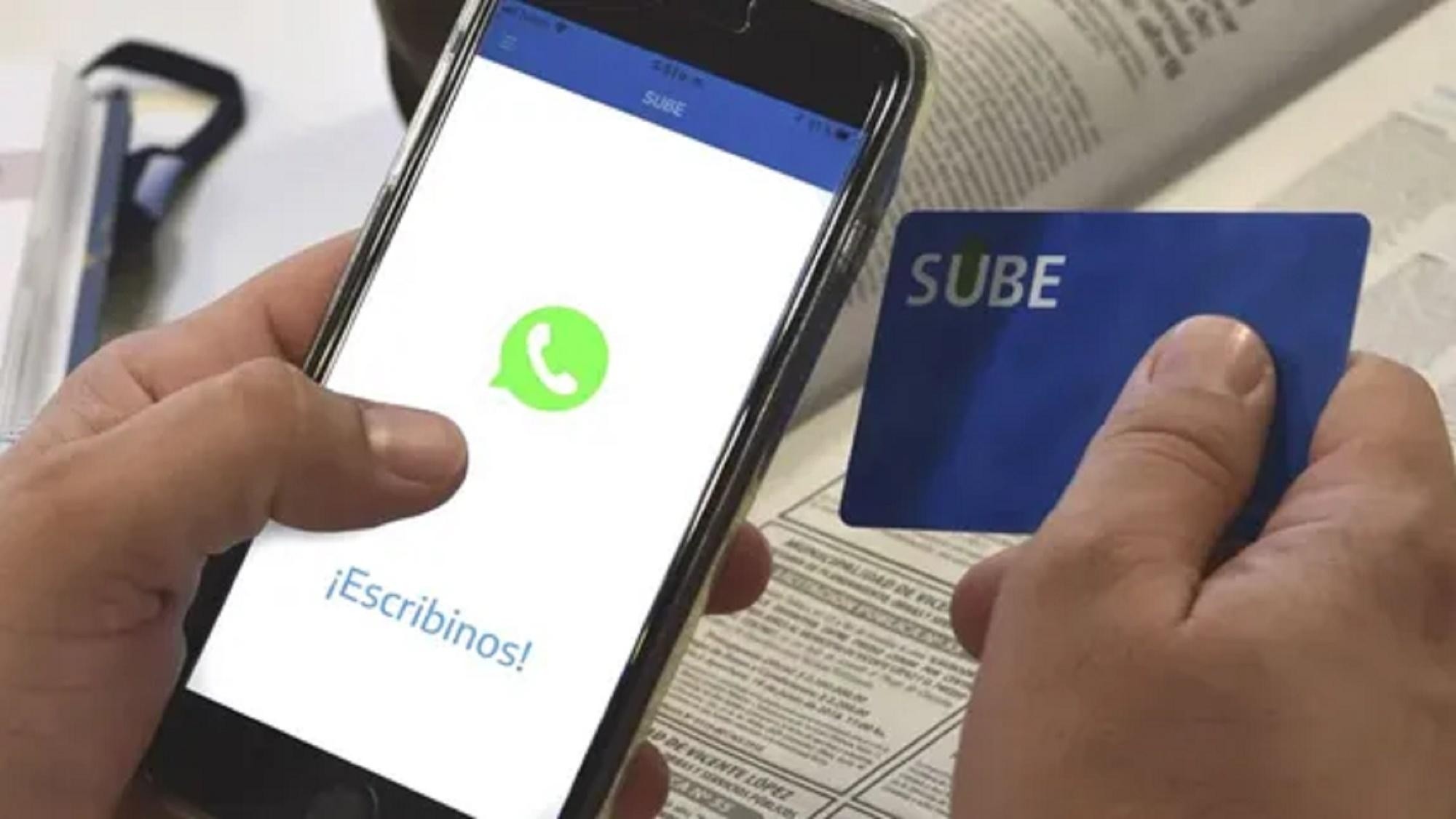 Esta opción permitirá agilizar las consultas de la SUBE en WhatsApp.