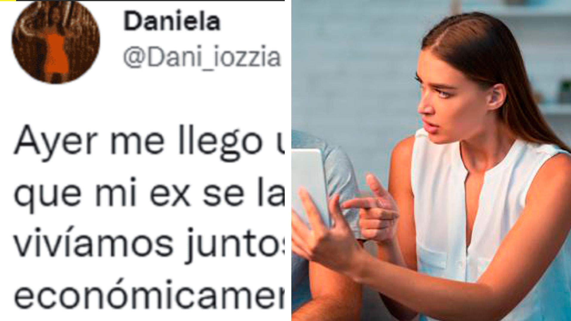 La chica expuso en Twitter todo lo que vivió con su ex novio.