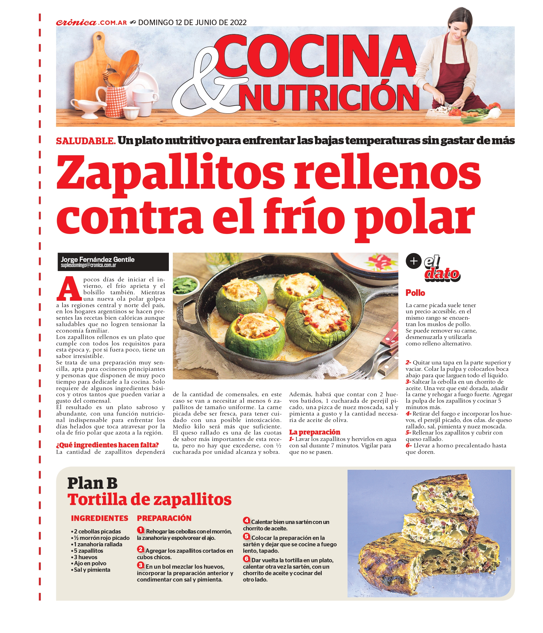 Tapas del domingo 12 de junio de 2022.