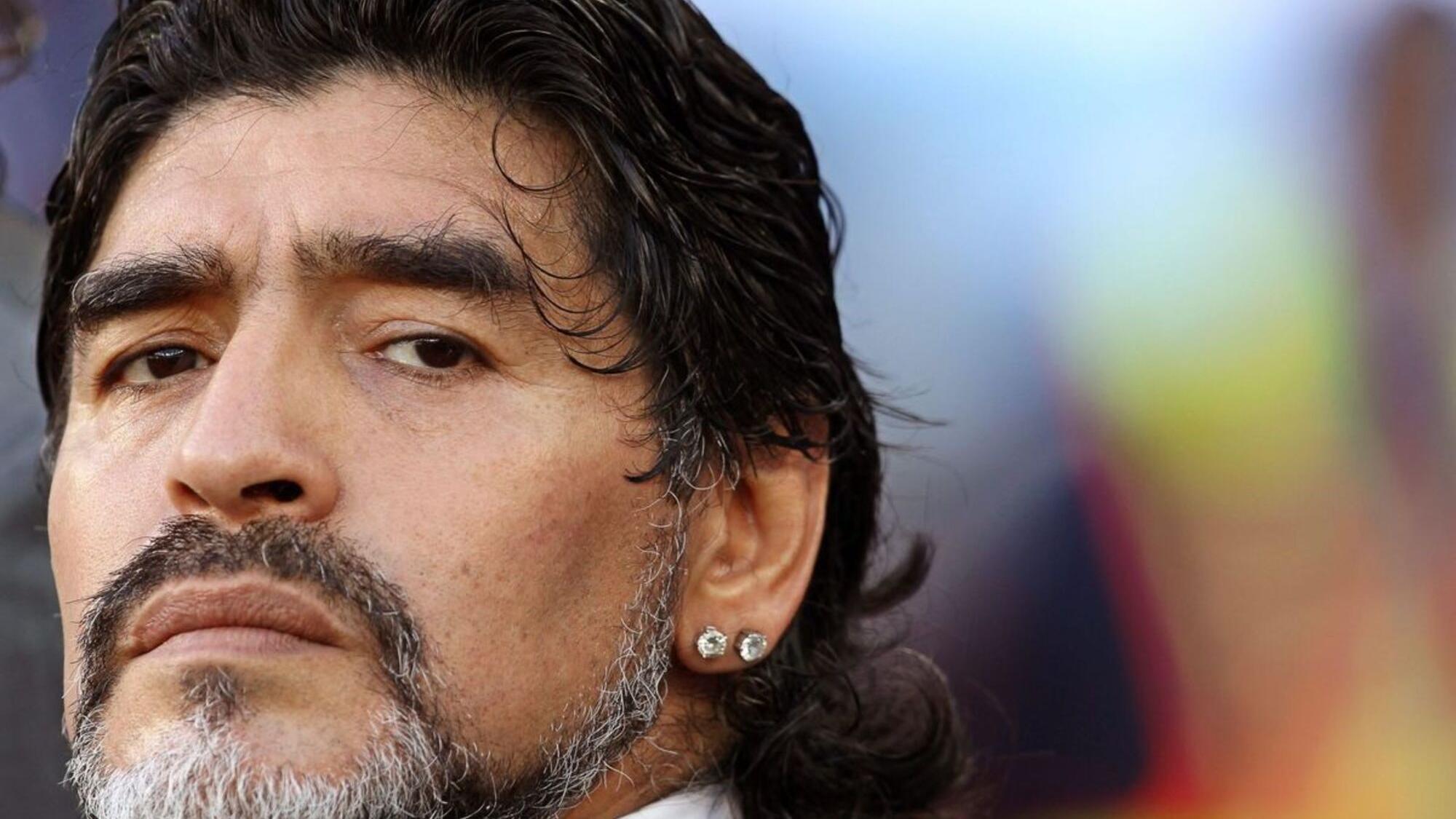 Hackearon la cuenta de Diego Maradona.