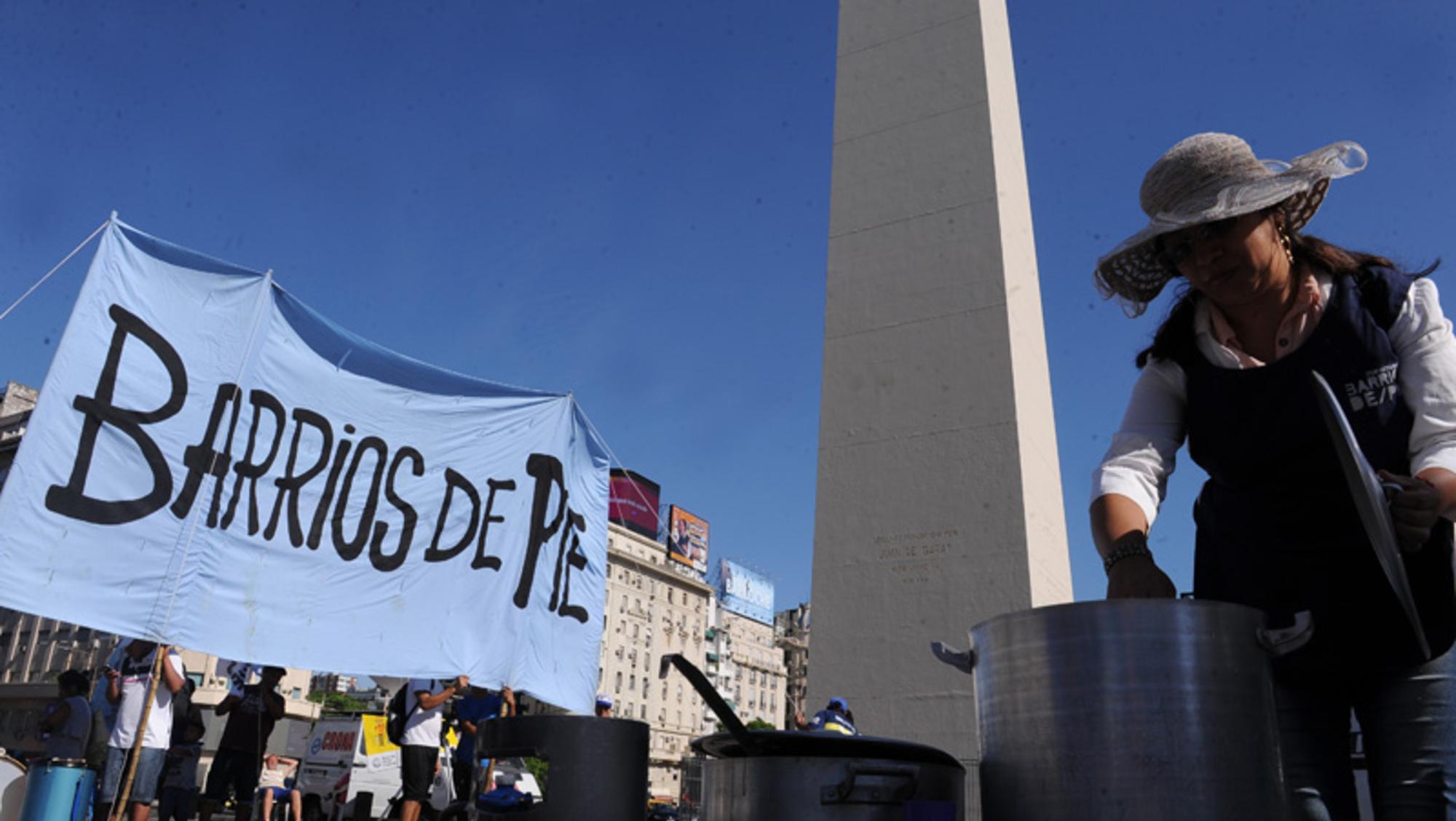 La Plaza de la República, el principal punto de la concentración en la Ciudad de Buenos Aires (Gentileza Conclusion.com.ar).