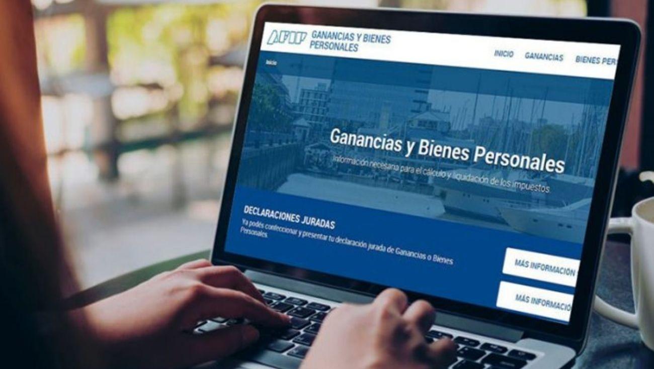 AFIP informó las fechas de los vencimientos de Bienes Personales y Ganancias (Imagen ilustrativa).