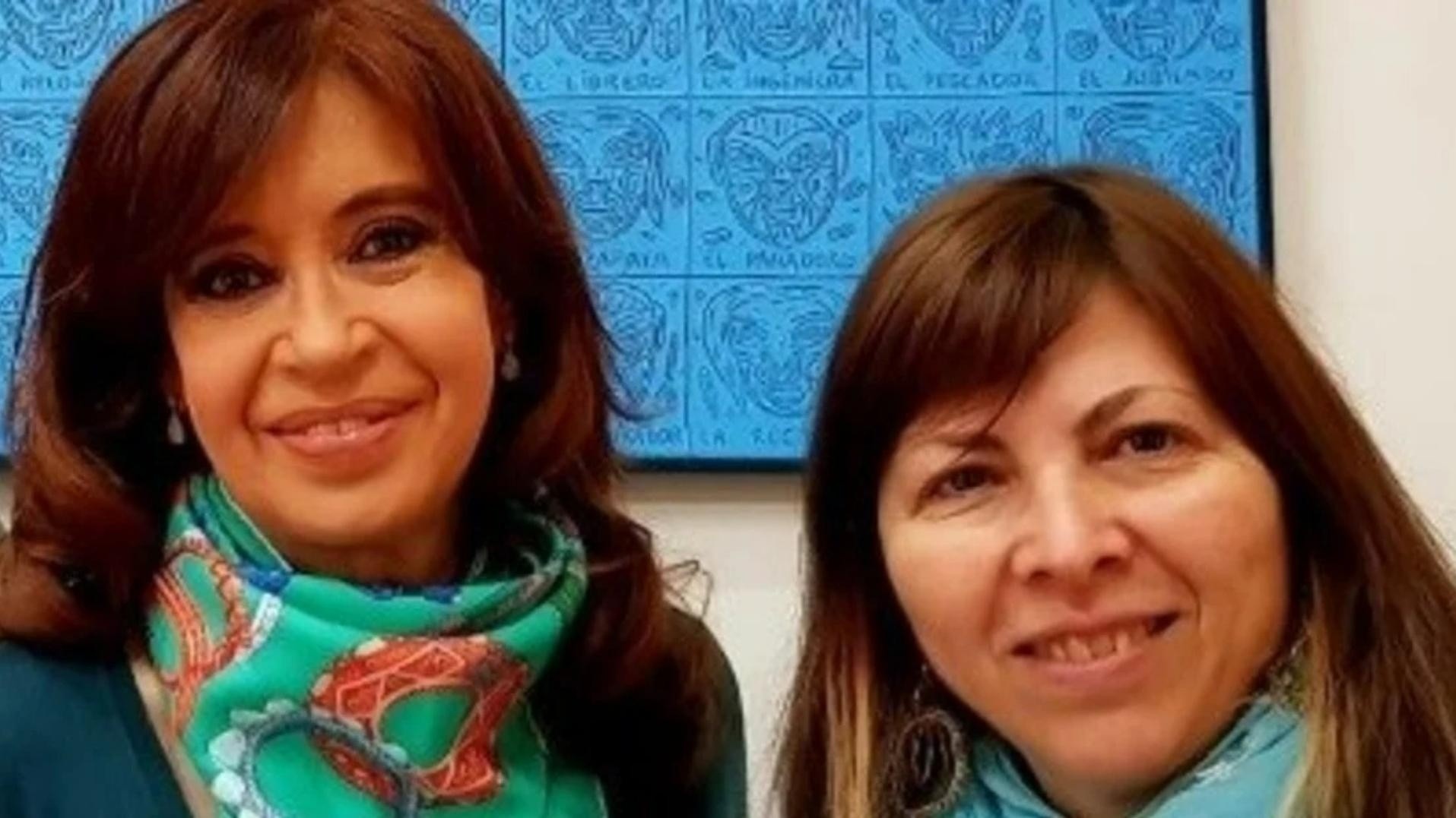 Cristina Kirchner junto a la flamante ministra de Economía, Silvina Batakis.