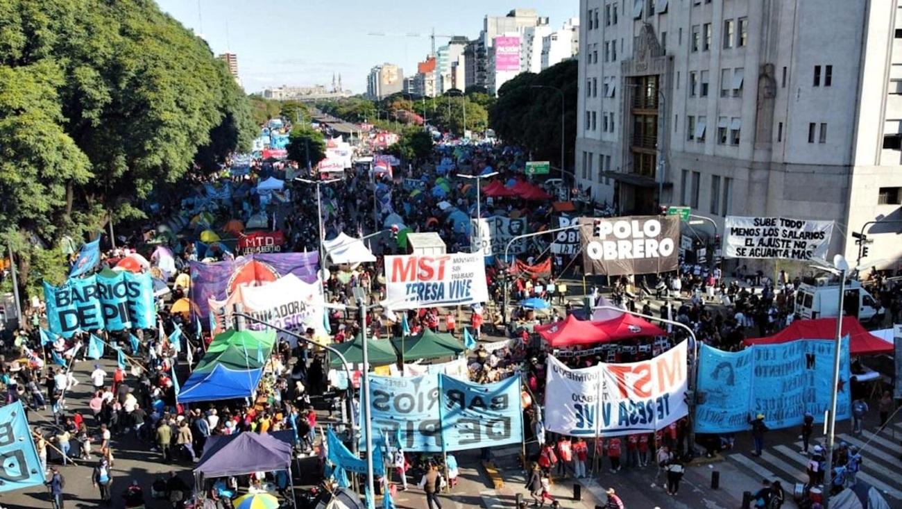 Jornada complicada para el tránsito en el centro porteño (Archivo).