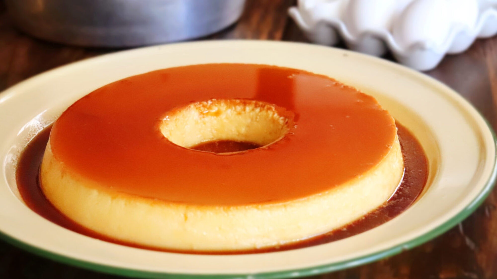 Receta del flan casero con caramelo, fácil, rica y salvadora.