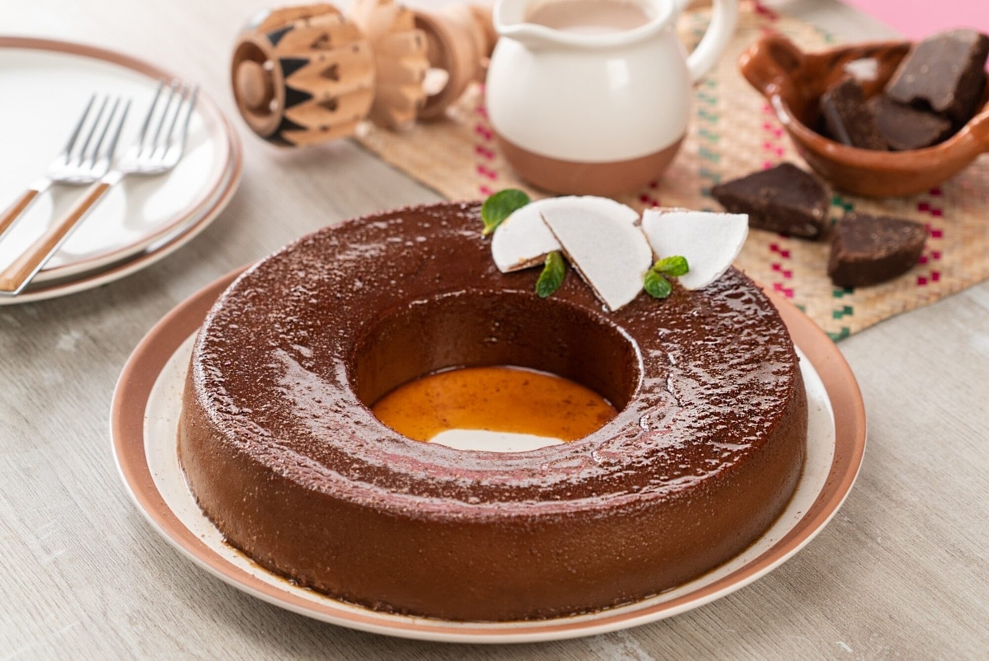    <a href='https://www.cronica.com.ar/tags/Receta'>Receta</a> de flan de chocolate casero.