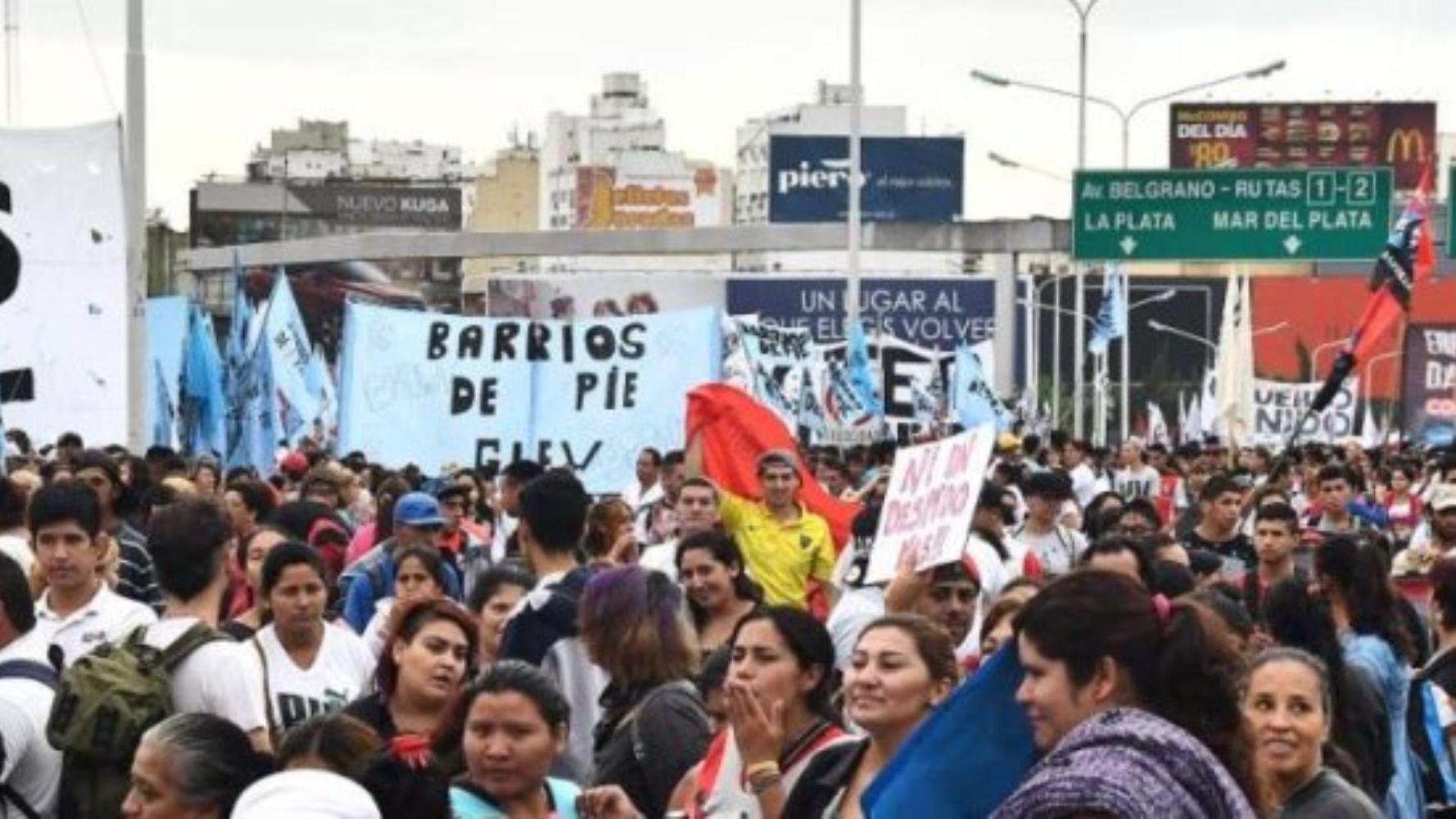 Una nueva jornada de protesta convocada por movimientos sociales tendrá las calles como epicentro.