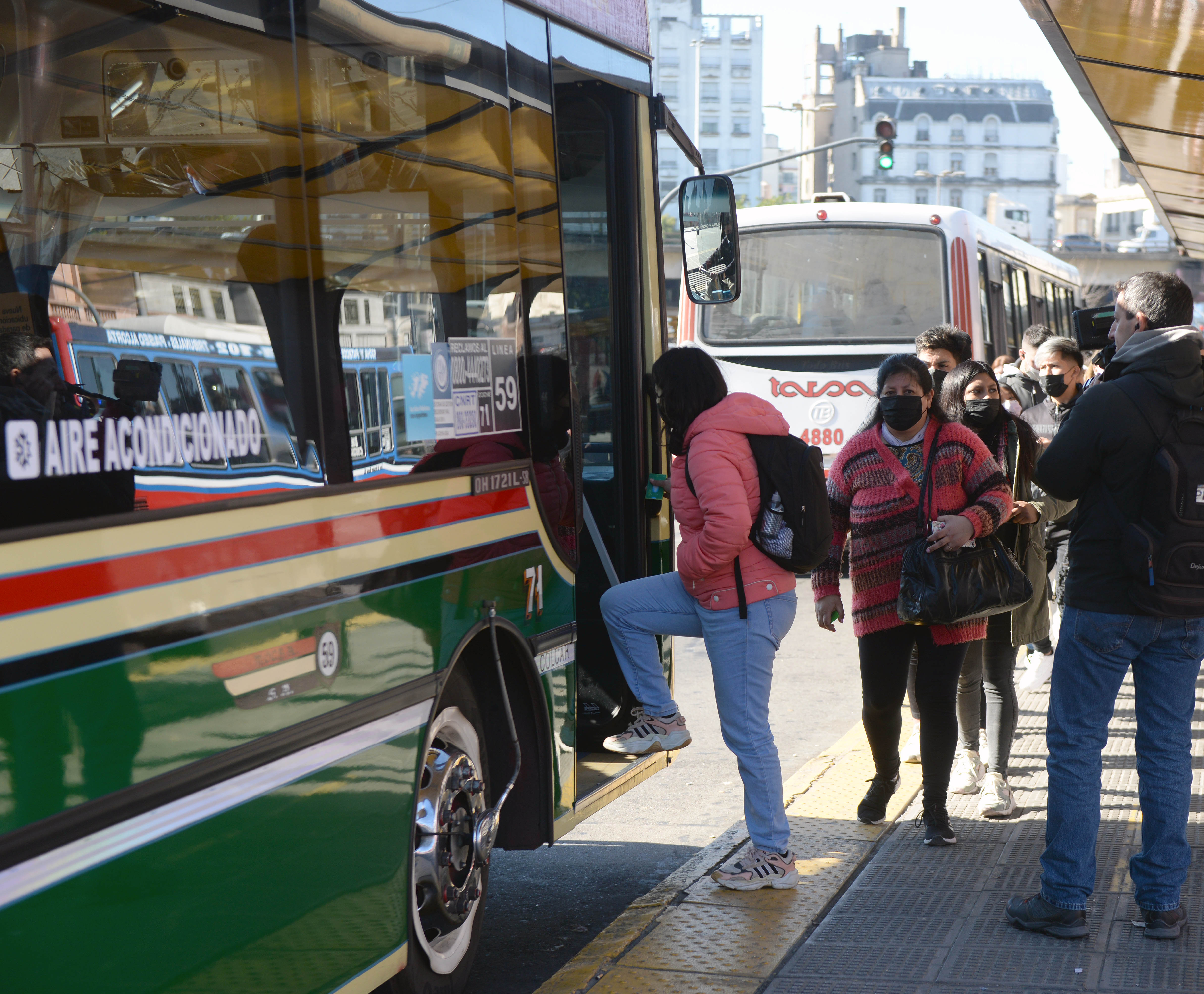 El Ministerio de Trabajo dictó este martes la conciliación obligatoria por 15 días entre la UTA y las cámaras del transporte de pasajeros (Crónica/Nahuel Ventura/Archivo).