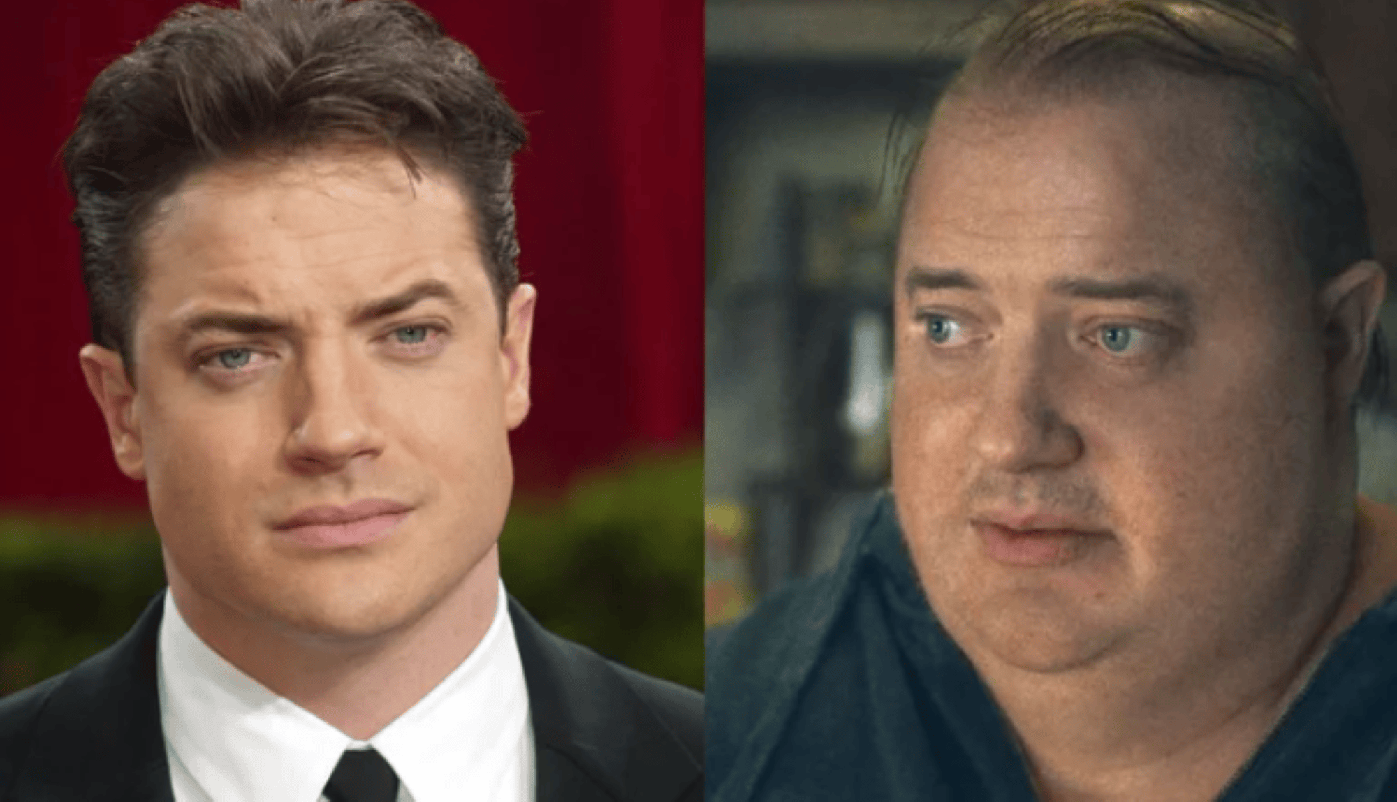 El impactante cambio de Brendan Fraser.