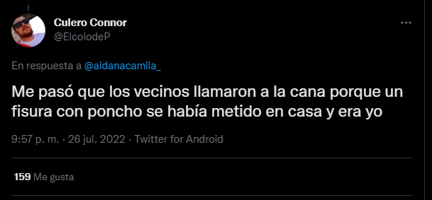 Respuesta a tweet viral. 