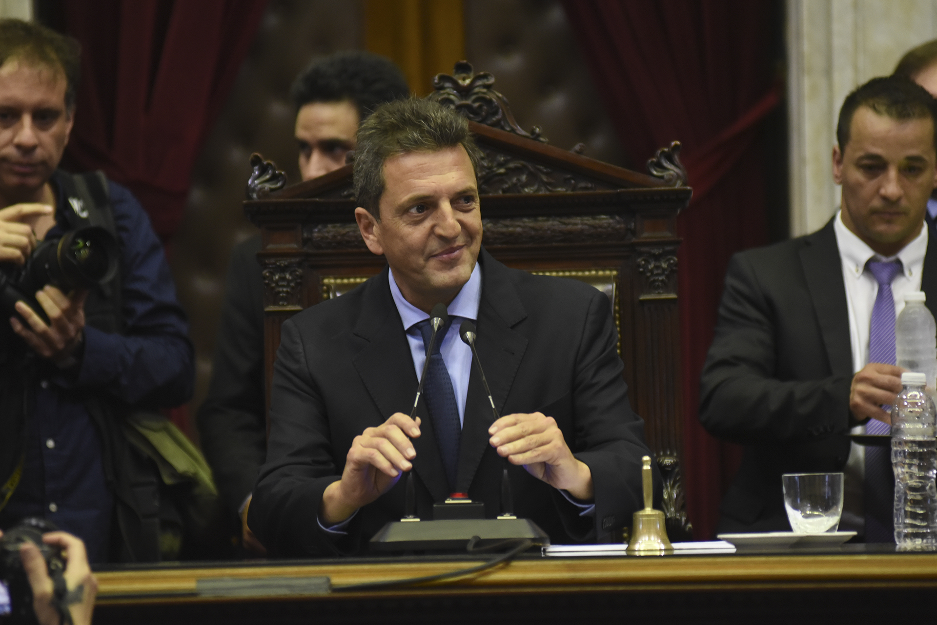 Massa presentará este martes su renuncia en Diputados y el miércoles jurará en su nuevo cargo.