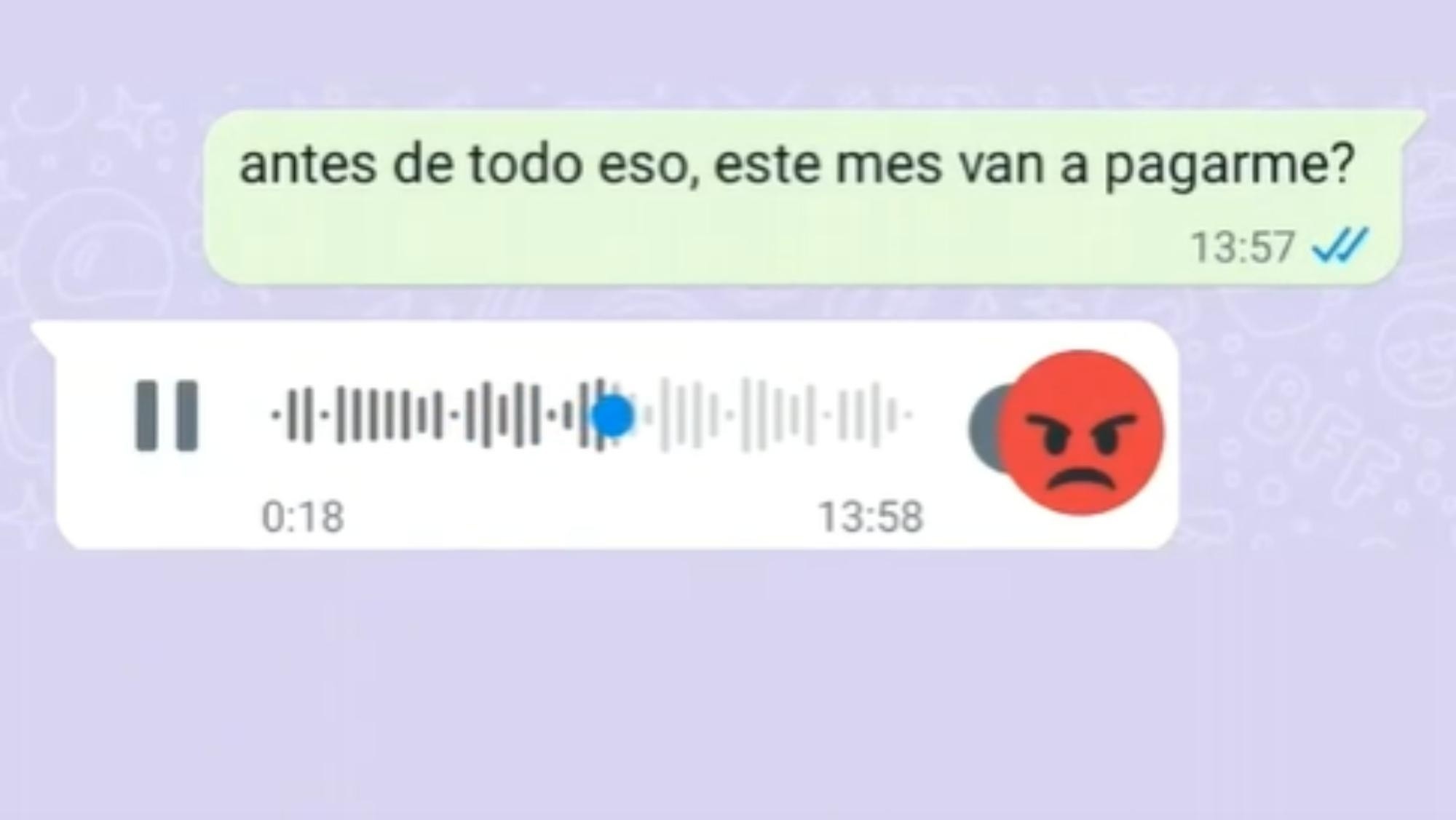 El audio de WhatsApp de la enfurecida jefa se volvió viral en TikTok.