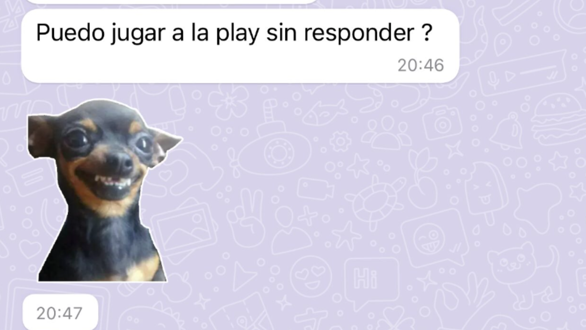 Viral: un joven le preguntó a la novia si puede jugar a la play sin contestar sus mensajes de Whatsapp.