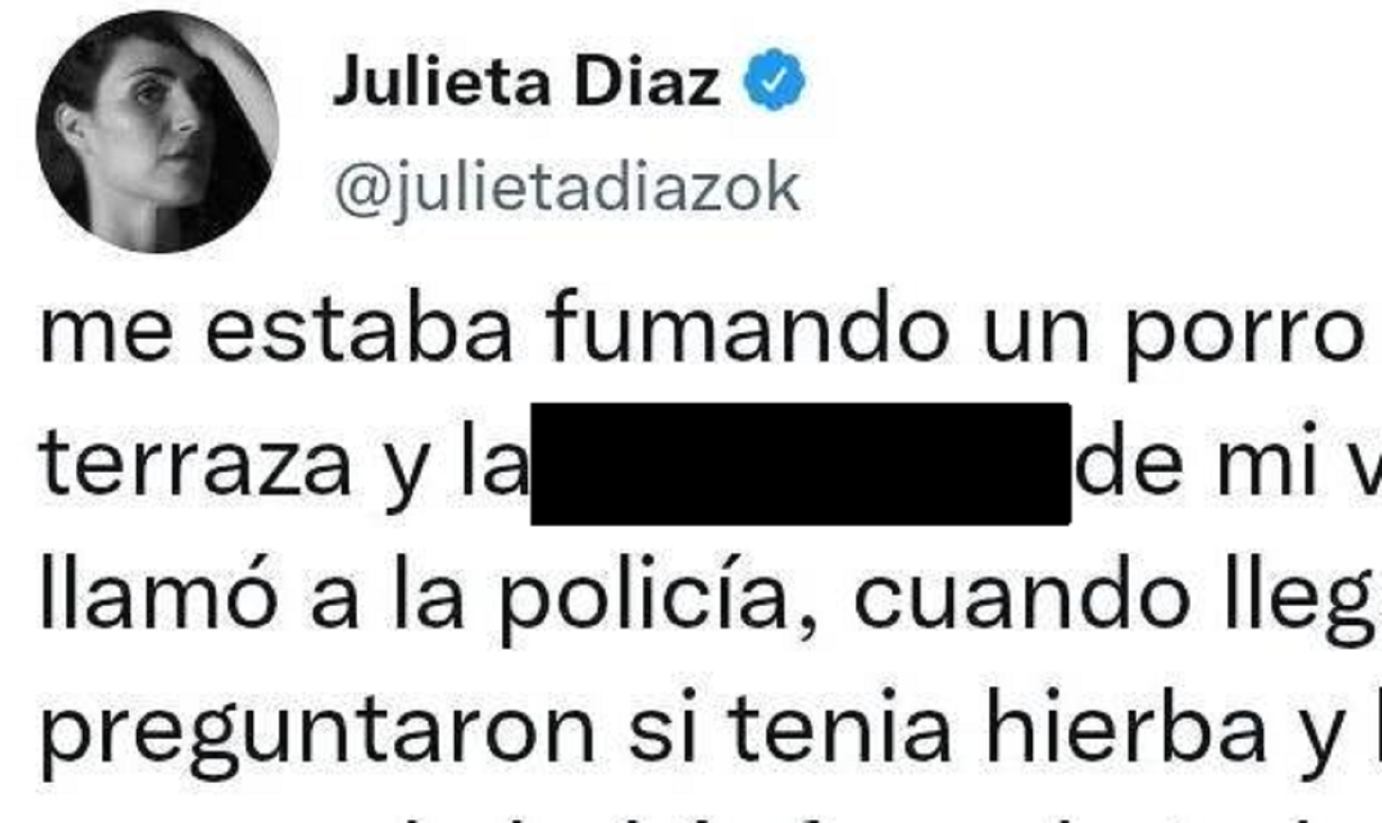 Julieta Díaz le pidió a sus seguidores que denuncien al hacker. 