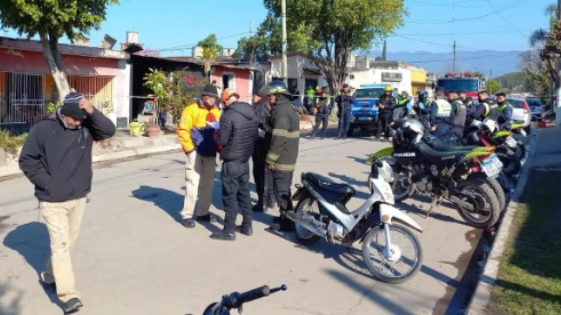 Las víctimas quedaron encerradas y murieron en el siniestro (LVZ Radio Tucumán).