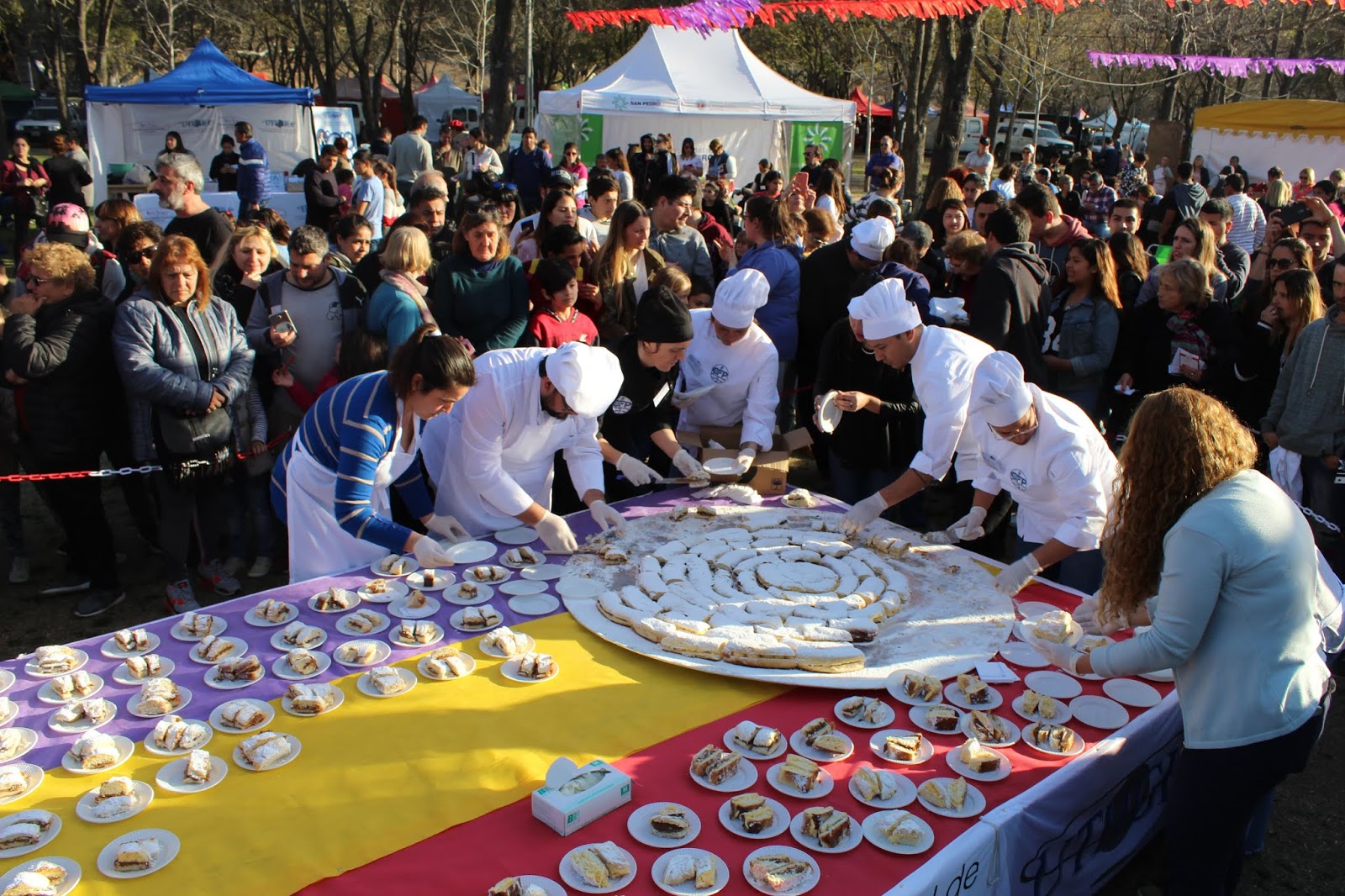 Fiesta Nacional de la Ensaimada Mallorquina en   <a href='https://www.cronica.com.ar/tags/San Pedro'>San Pedro</a>.