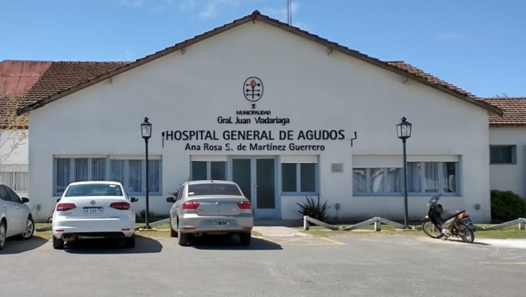 El sospechoso permanece arrestado en el Hospital General de Agudos Martínez Guerrero (Imagen ilustrativa).