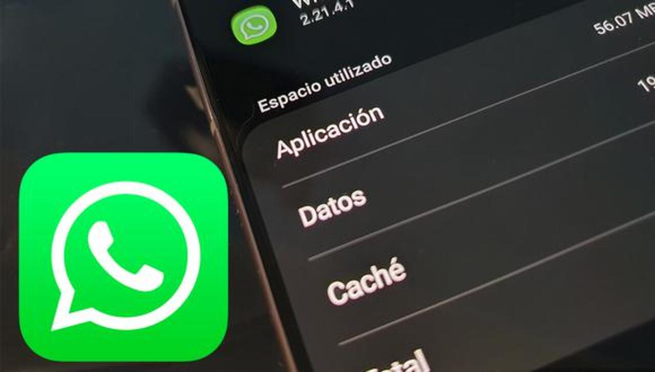 Así podés borrar el caché de WhatsApp.