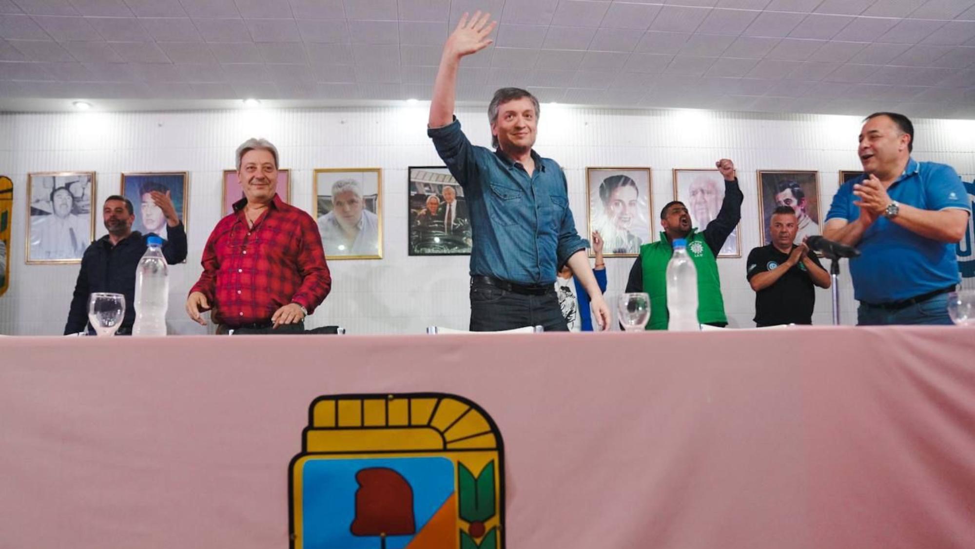 Máximo Kirchner y un mensaje a Juntos por el Cambio.