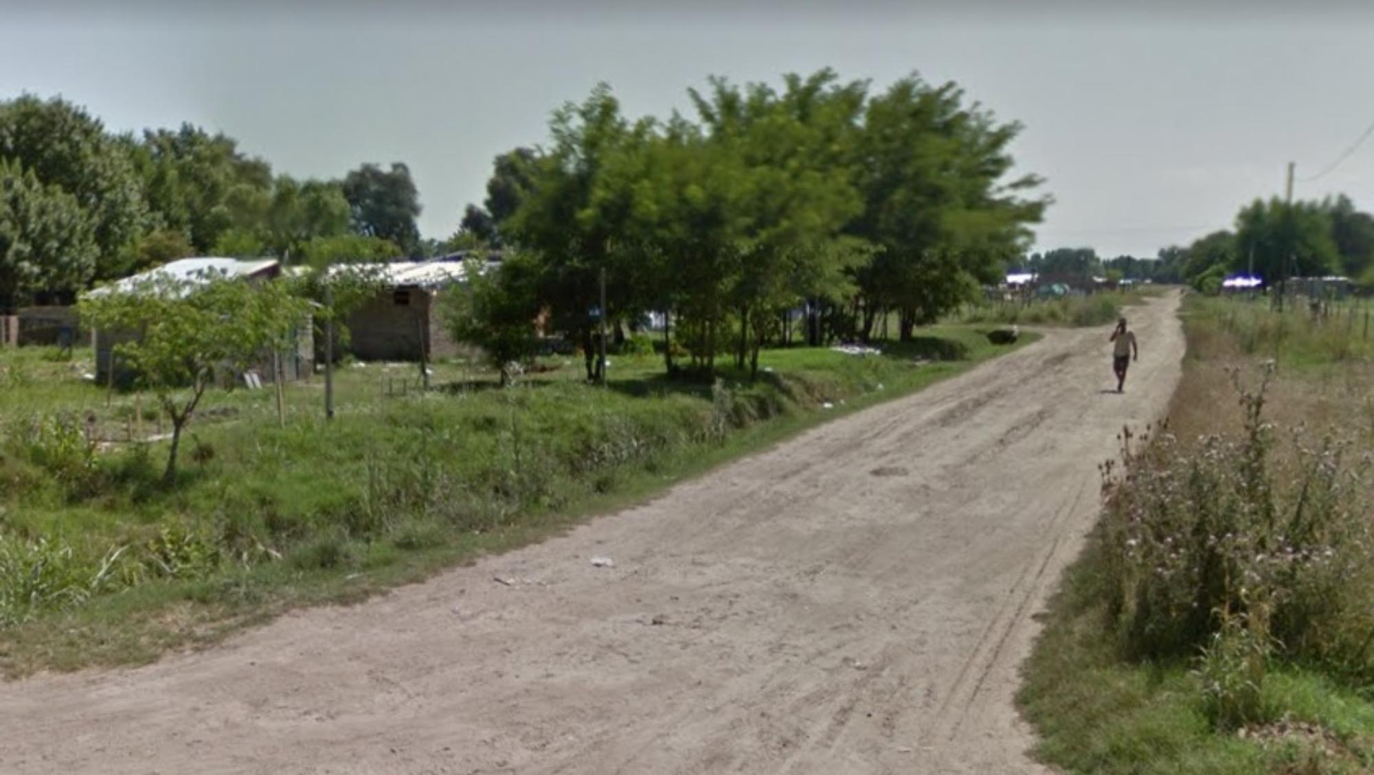 En este barrio de la zona oeste del conurbano ocurrió el crimen de Noemí Soledad Morales de 42 años (Google Street View).