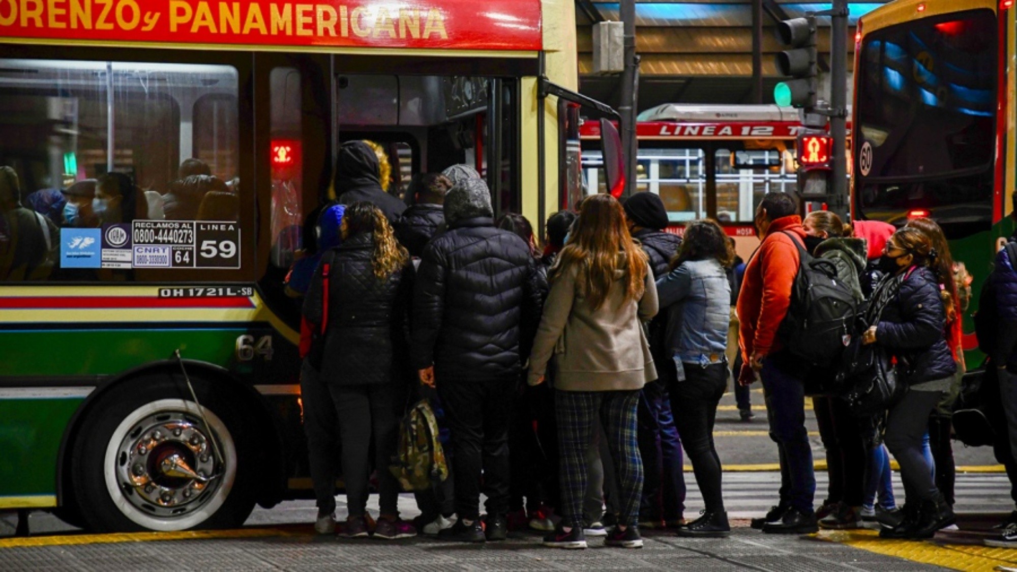 Colectivos paro