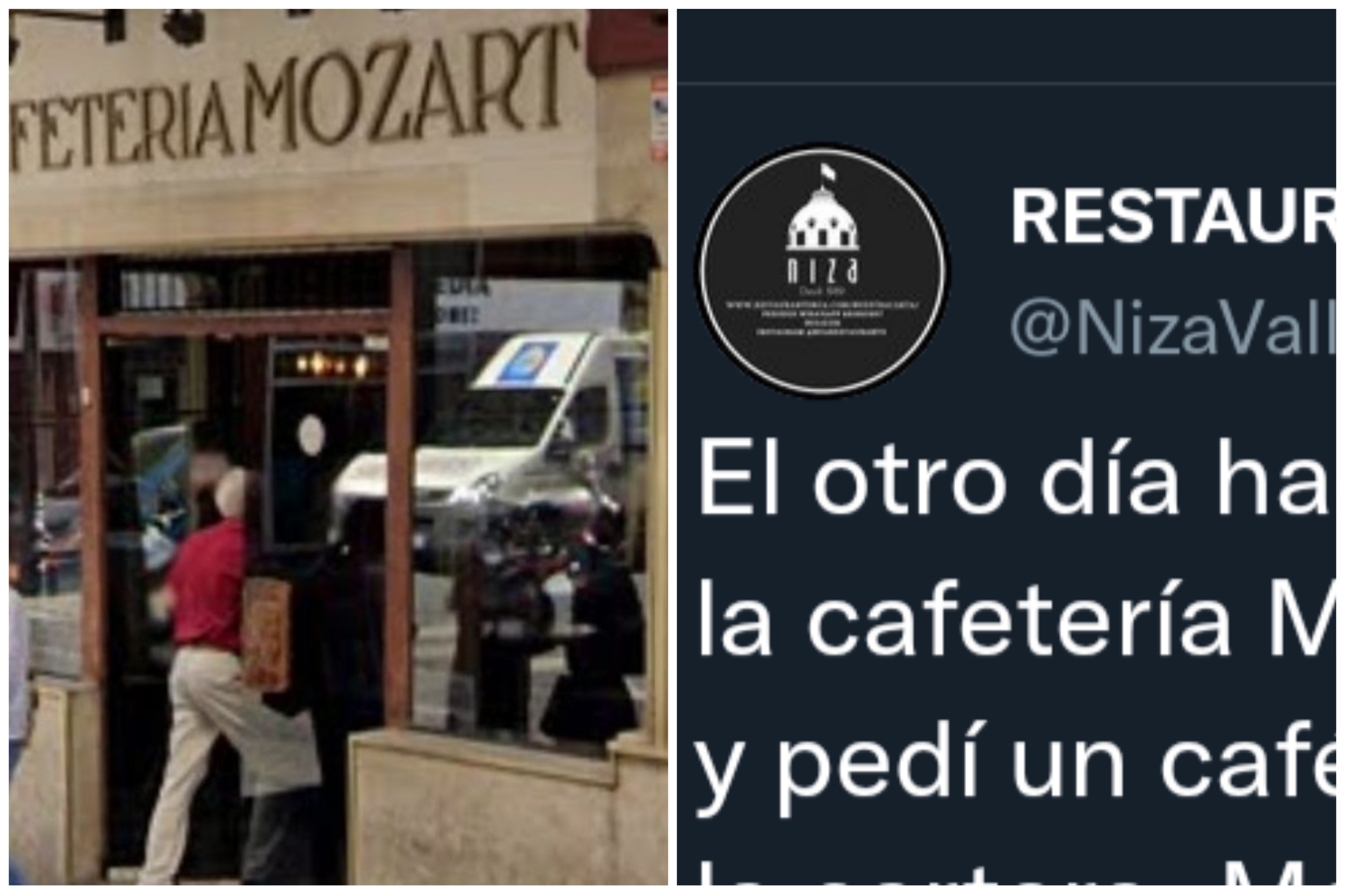 El mozo de la cafetería se volvió 