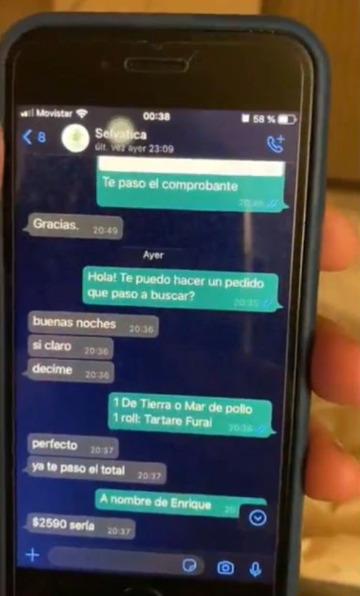 El chat insólito que se hizo viral en Twitter.