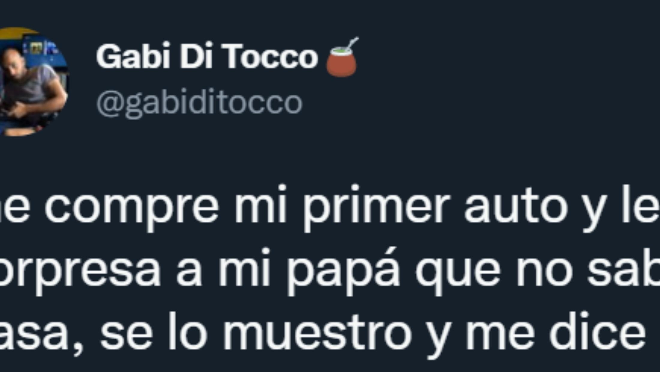 La reacción de este padre al primer auto de su hijo se volvió viral en Twitter.