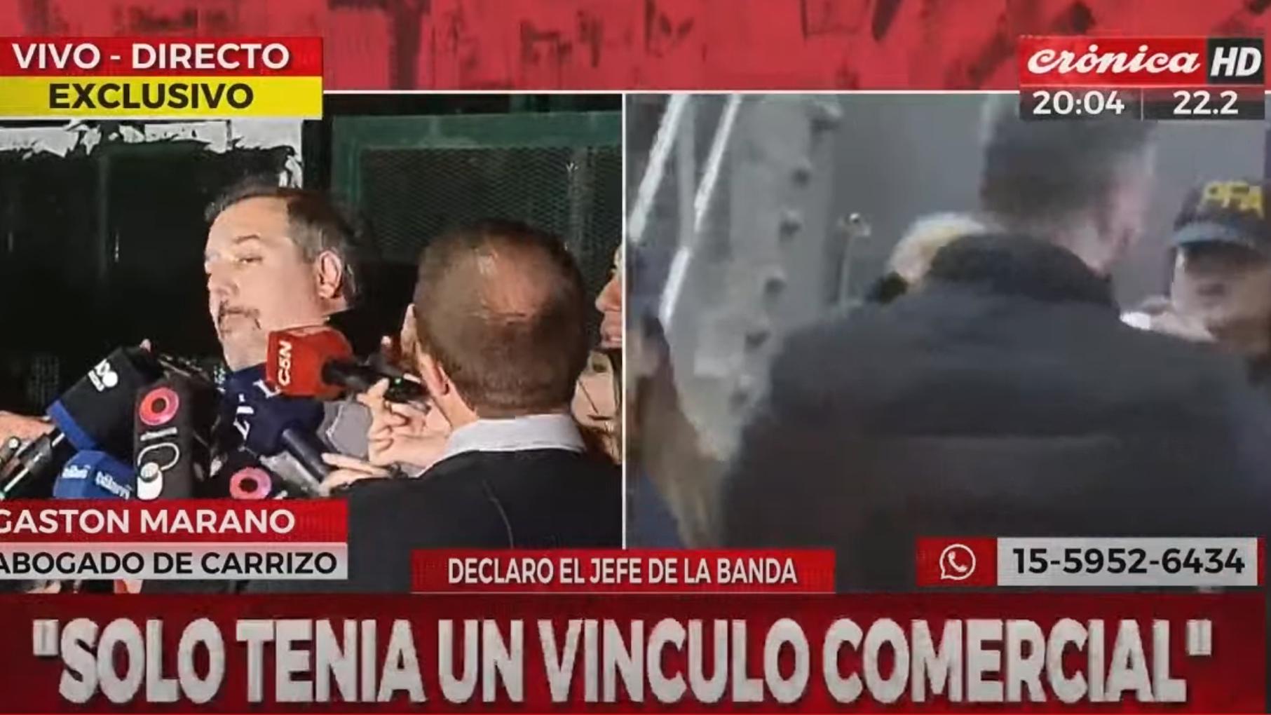 Habló el abogado de Gabriel Carrizo, tras la indagatoria por el atentado contra Cristina.