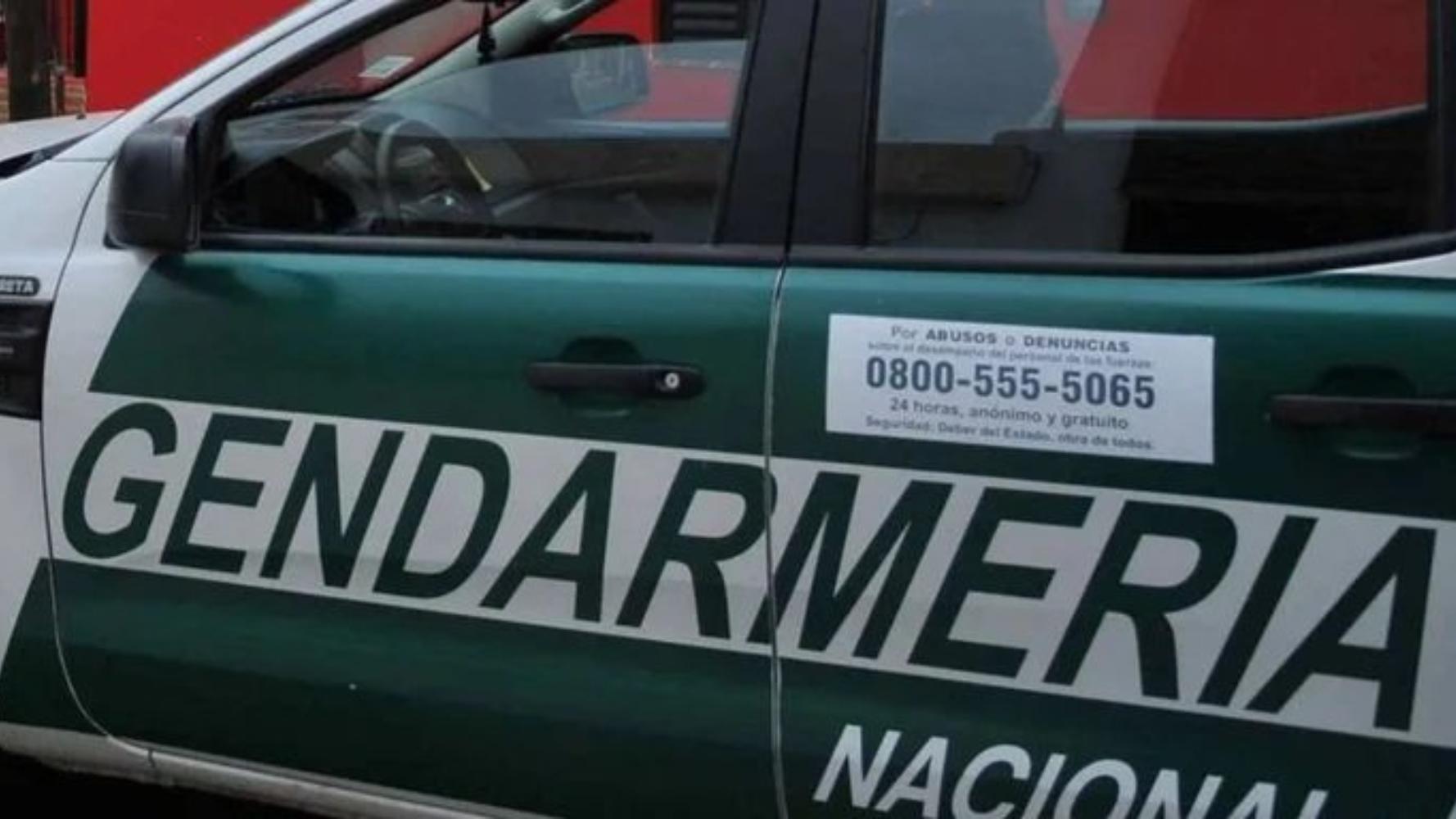 Los miembros de la Gendarmería Nacional Argentina se ocuparon de efectuar los peritajes.