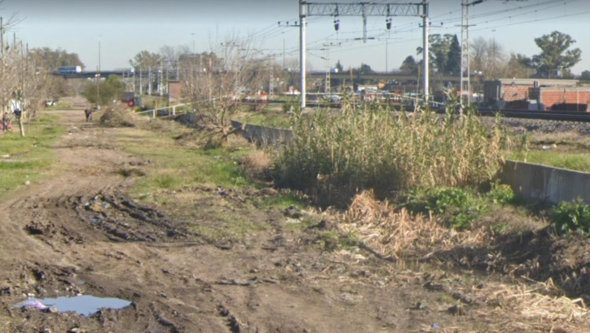 En esta zona fue encontrada gravemente herida la víctima del ataque.