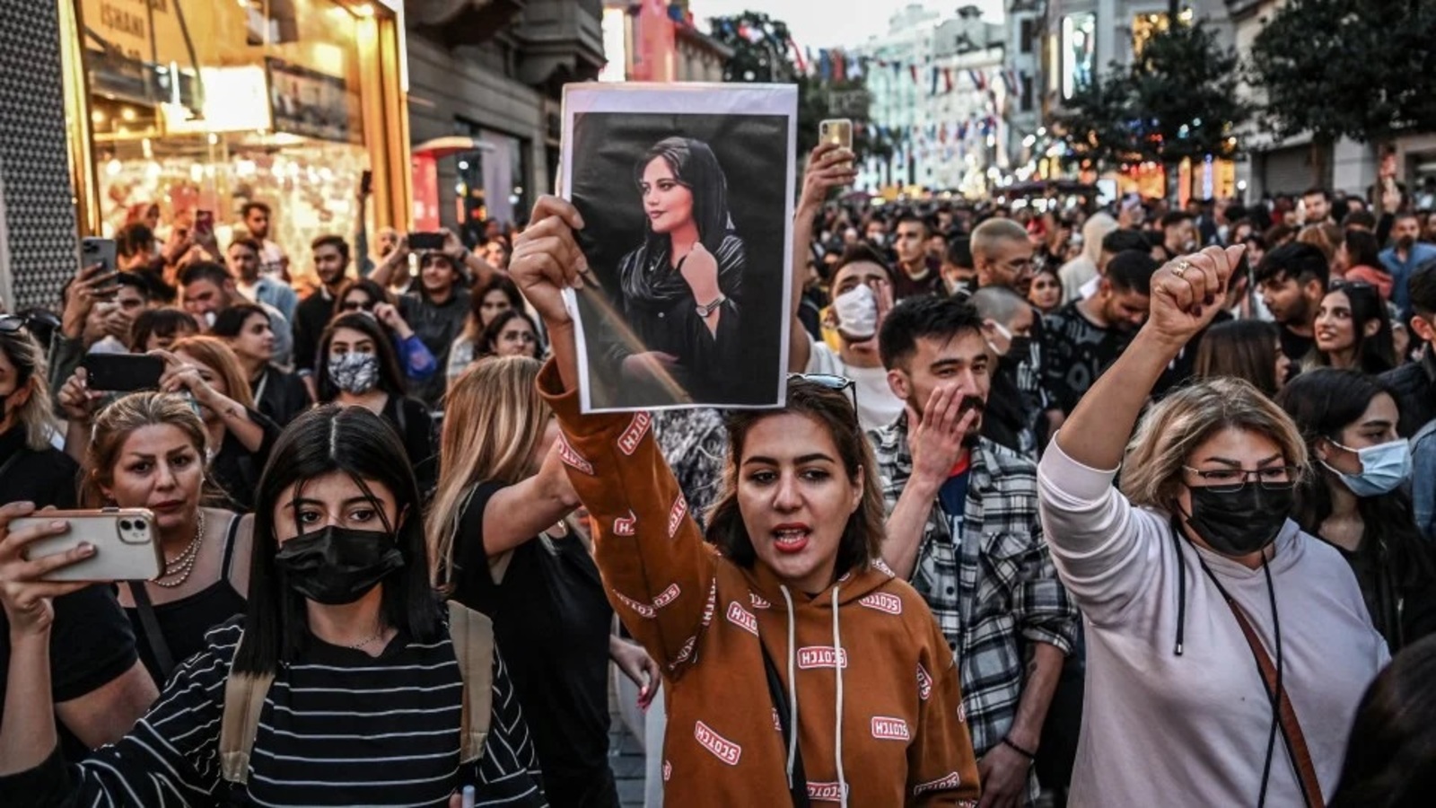 Las protestas se replicaron a lo largo de distintas ciudades de Irán.