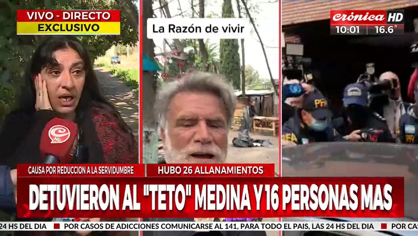 Vanesa, una de las familiares, que se acercó a la sede de Berazategui del centro La razón de vivir (Crónica HD).