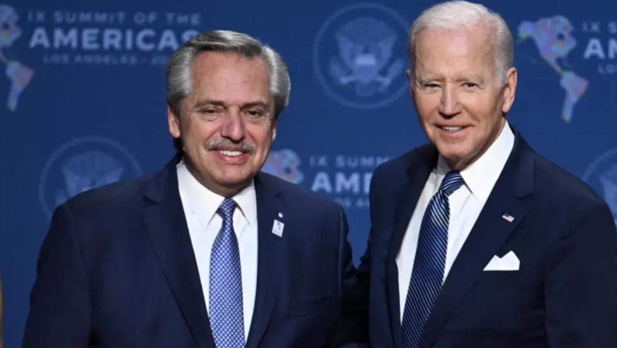 Alberto Fernández se reunirá con Joe Biden (AFP).